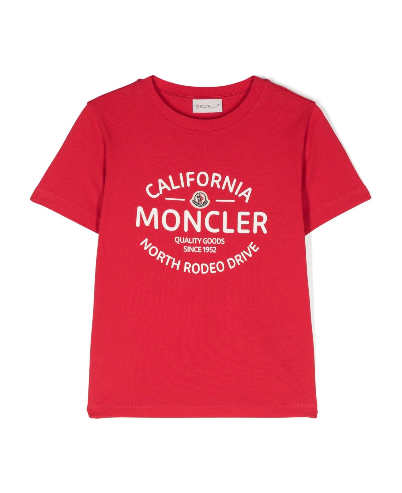 Moncler New Maya T-shirts And Polos Red - Red
