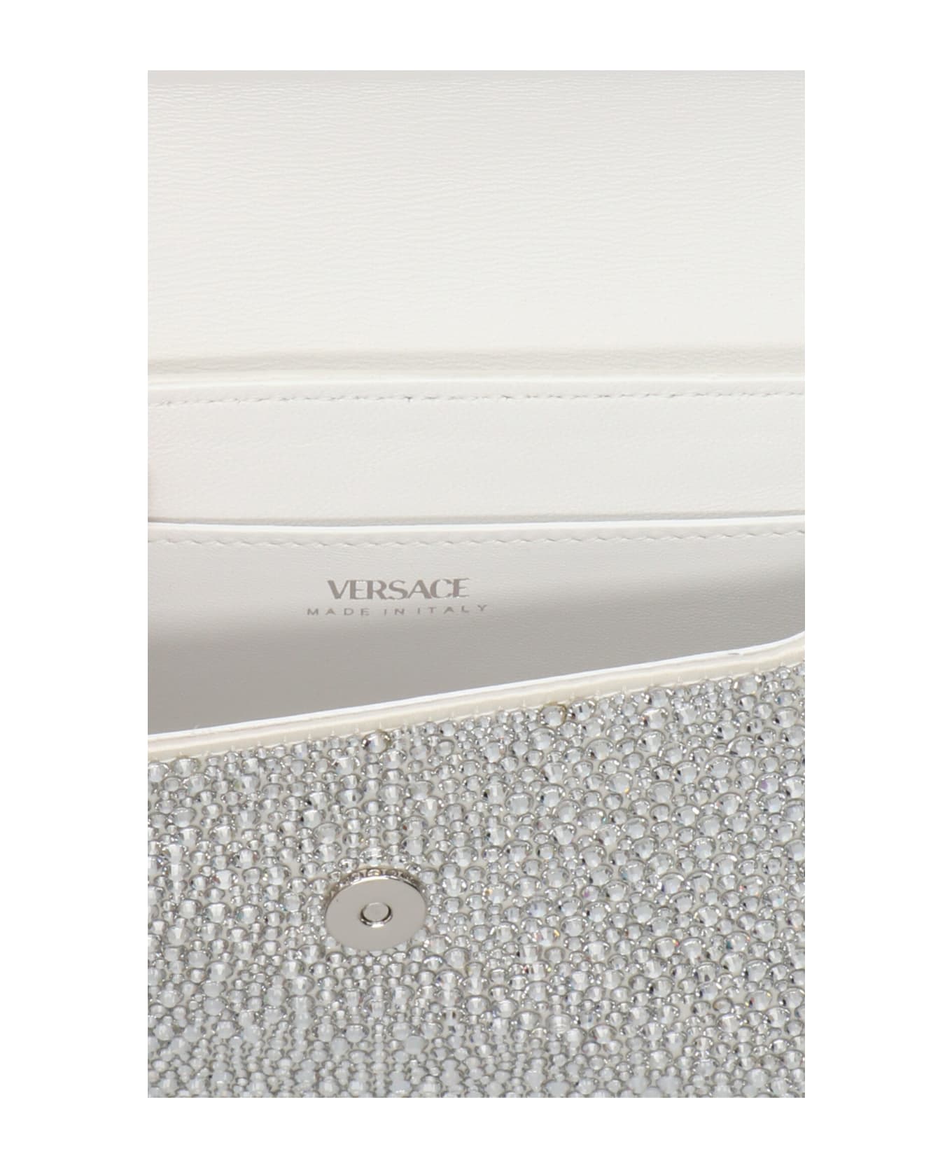 Versace 'la Medusa' Clutch Bag - White クラッチバッグ