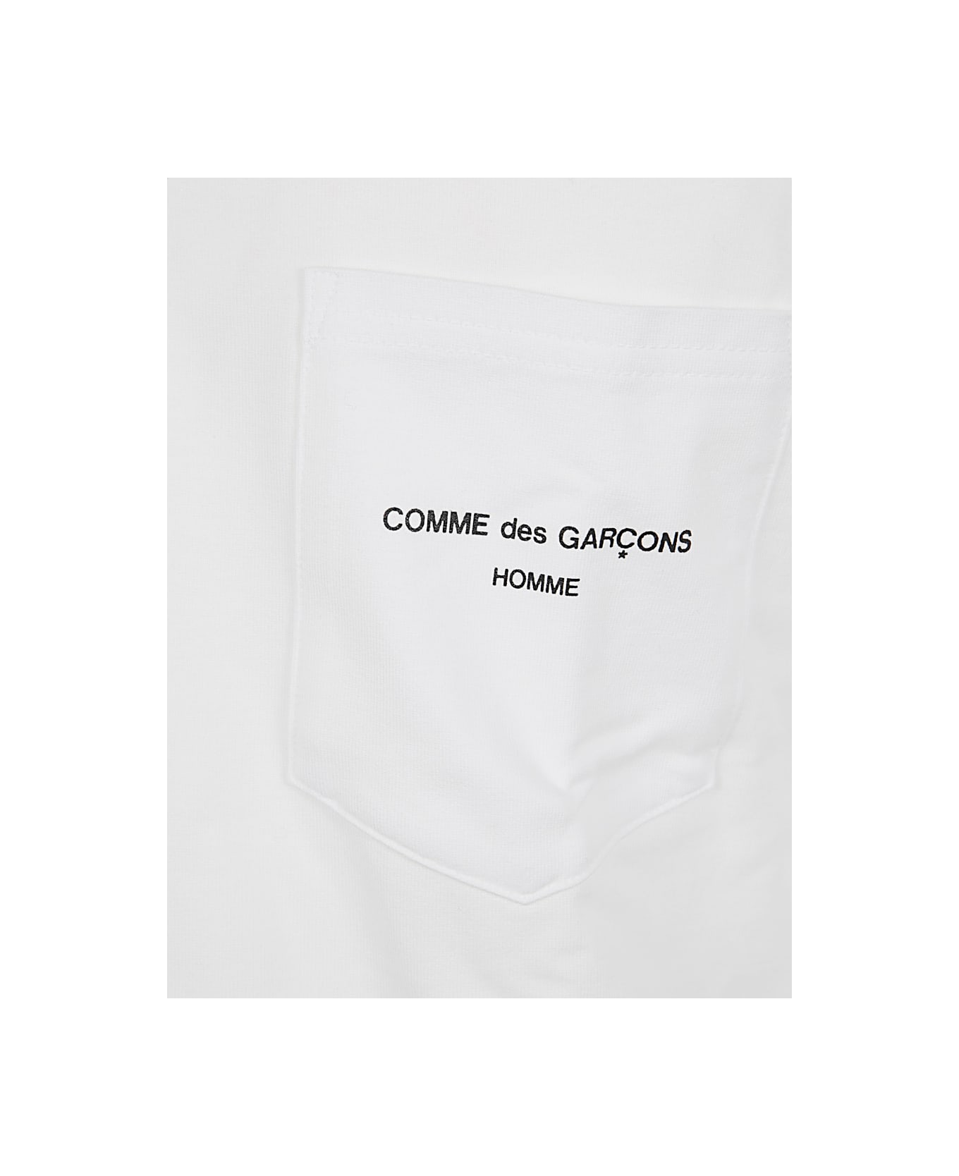 Comme des Garçons Homme Man Tshirt - White