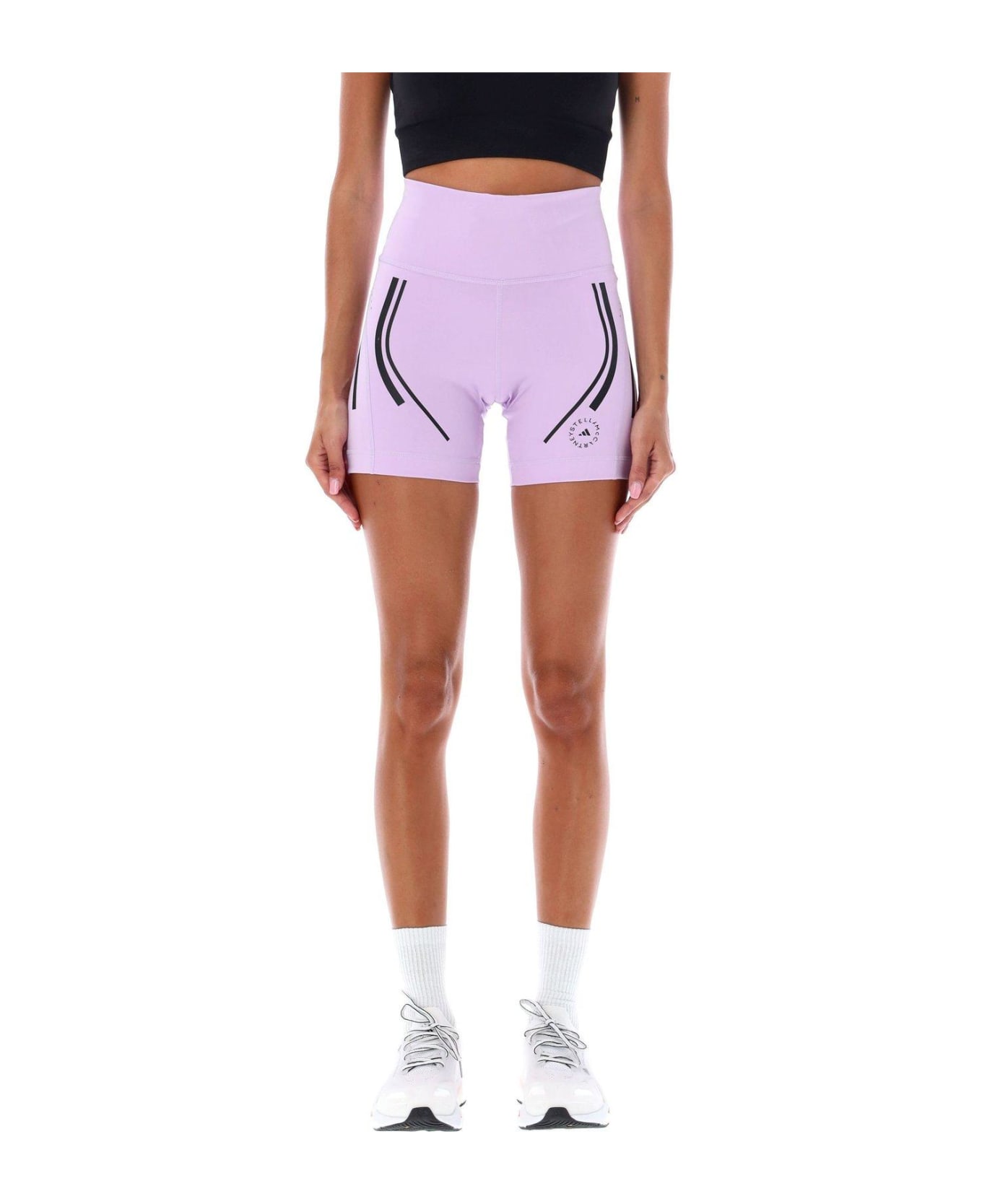 Adidas by Stella McCartney Truepace High-waisted Cycling Shorts - Purglo