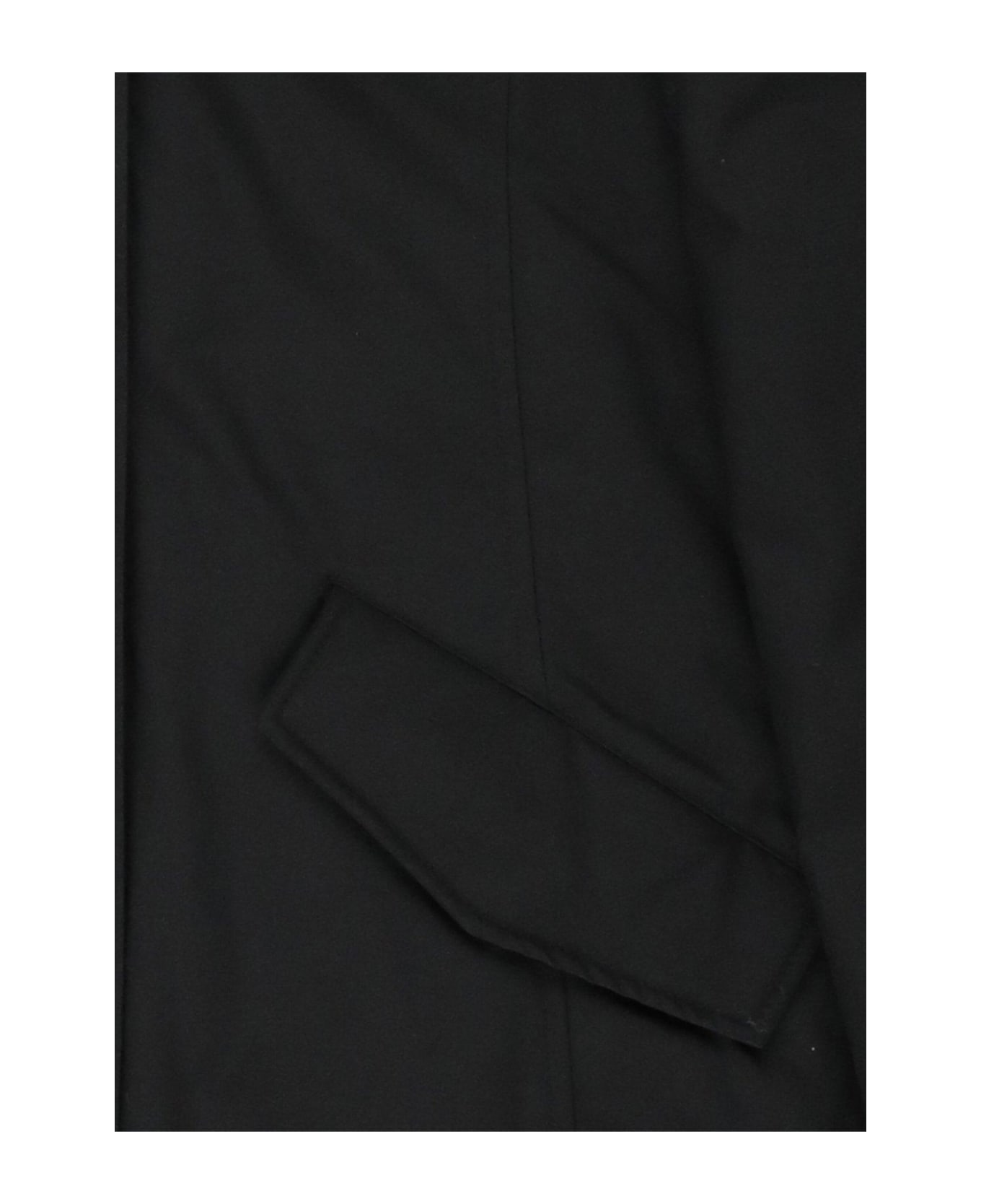 Woolrich Long-sleeved Hooded Jacket - Blk Black