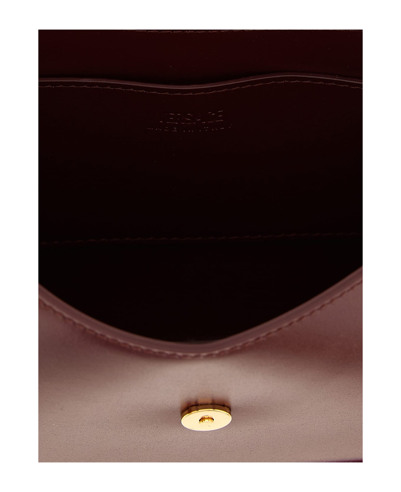 Versace 
hobo Greca Goddess
 Small Shoulder Bag - Bordeaux
