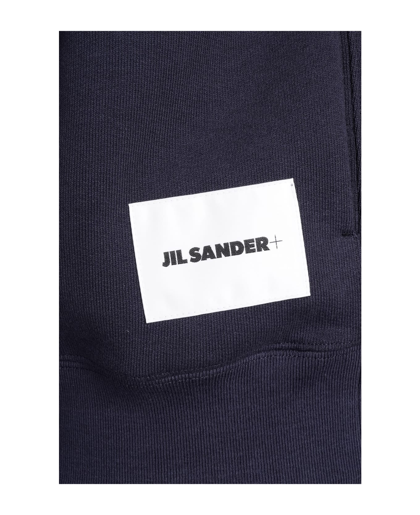 Jil Sander Sweatshirt In Blue Cotton