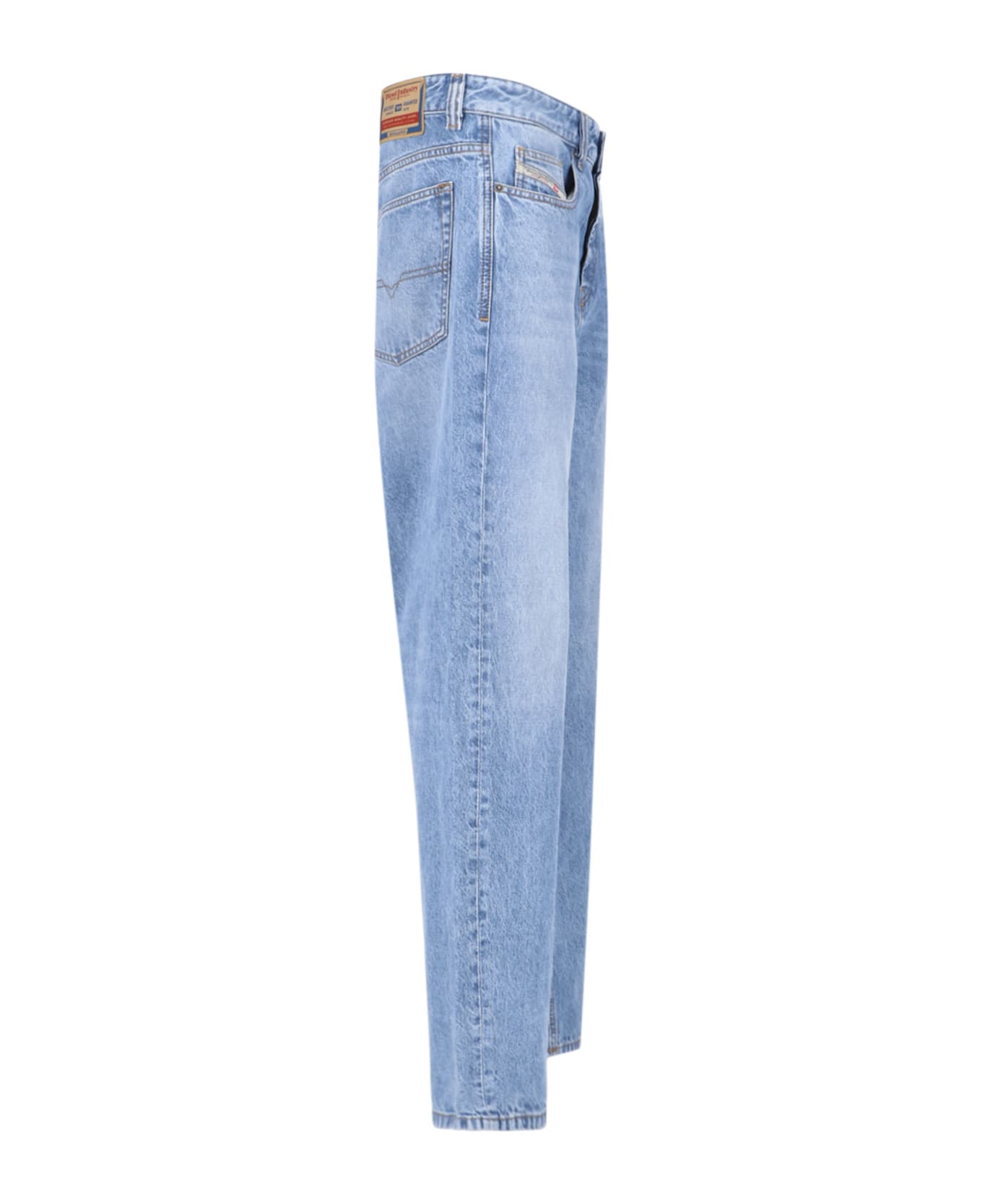 Diesel '2001 D-macro 09i29' Straight Jeans - Light Blue