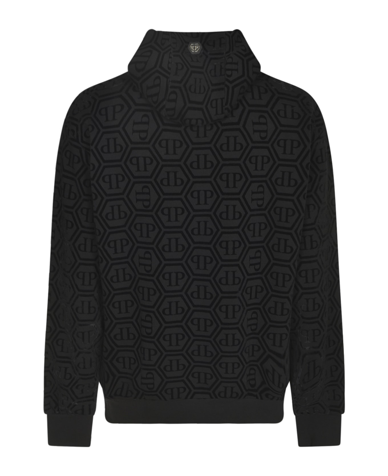 Philipp Plein Hoodie Sweatshirt - Black