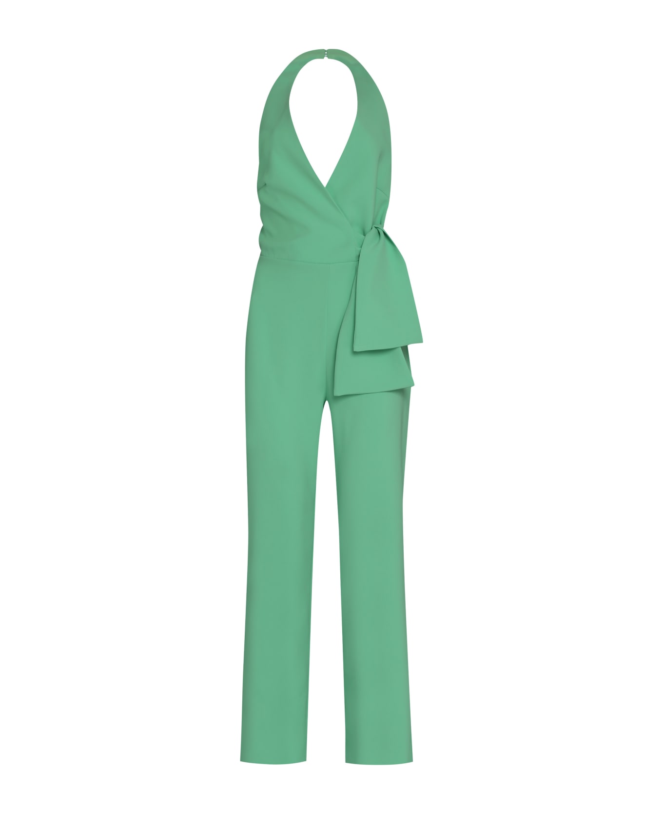 Pinko Crepe Jumpsuit - green