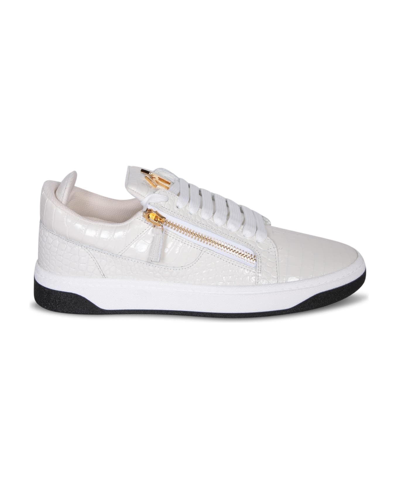 Giuseppe Zanotti 551 Leather Sneakers - White