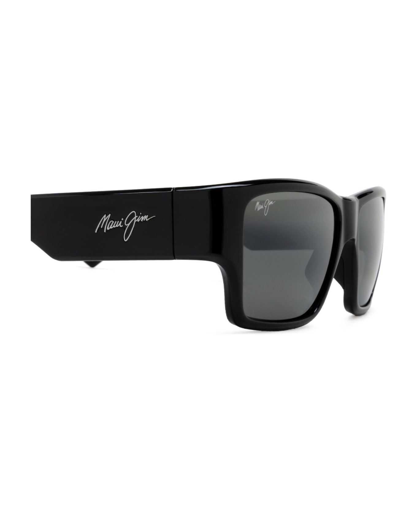 Maui Jim Mj614 Shiny Black Sunglasses - Shiny Black サングラス
