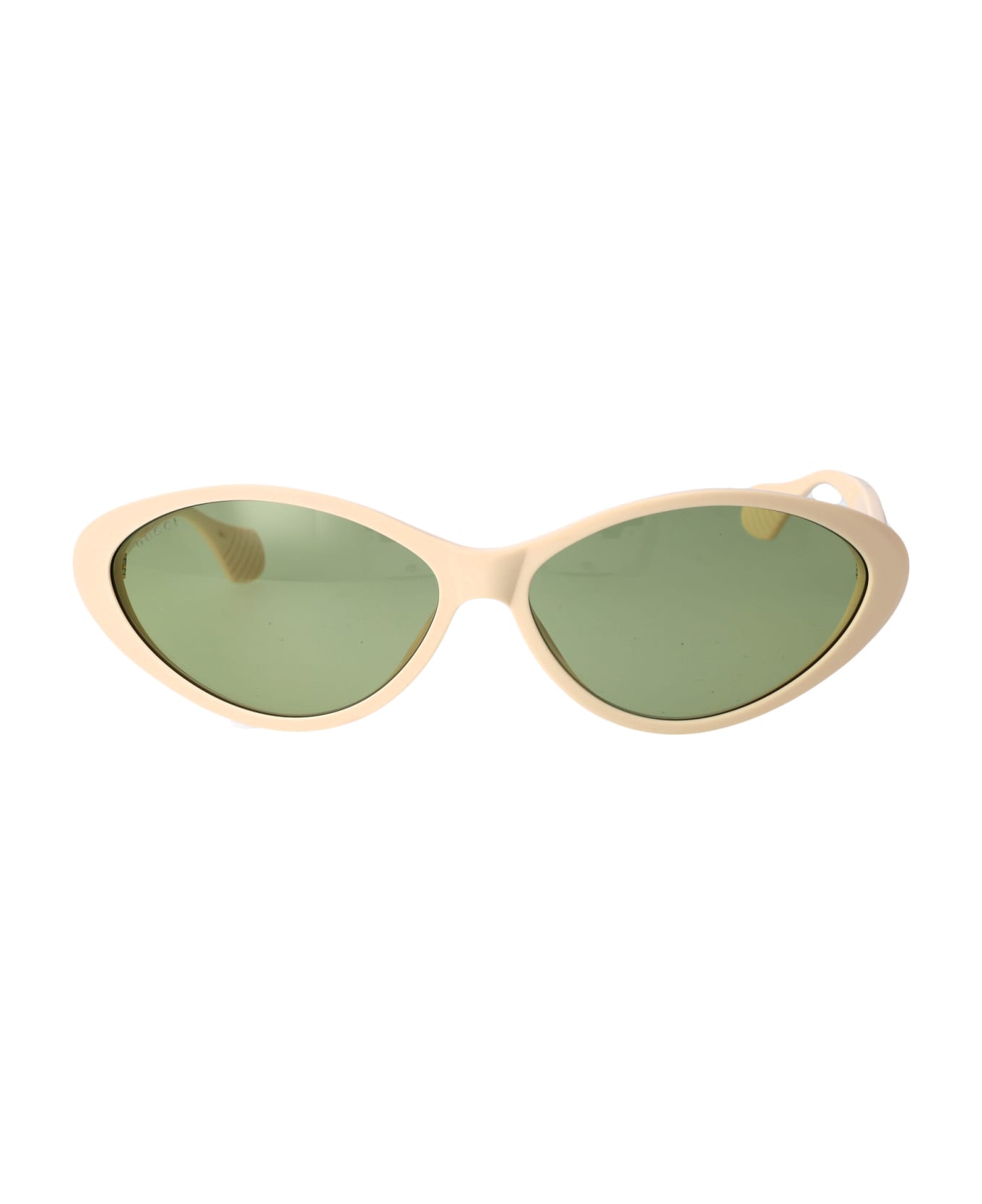 Gucci Eyewear Gg1377s Sunglasses - 001 IVORY IVORY GREEN