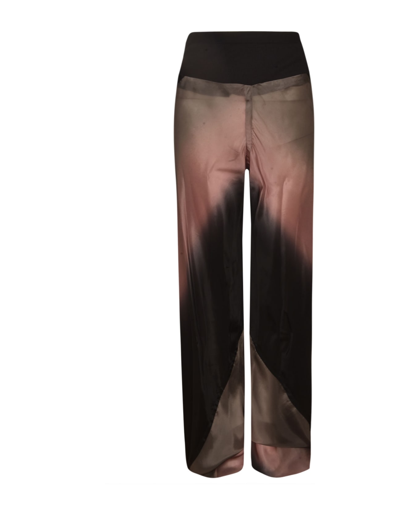 Rick Owens High-waist Patterned Palazzo Pants - Multicolor ボトムス