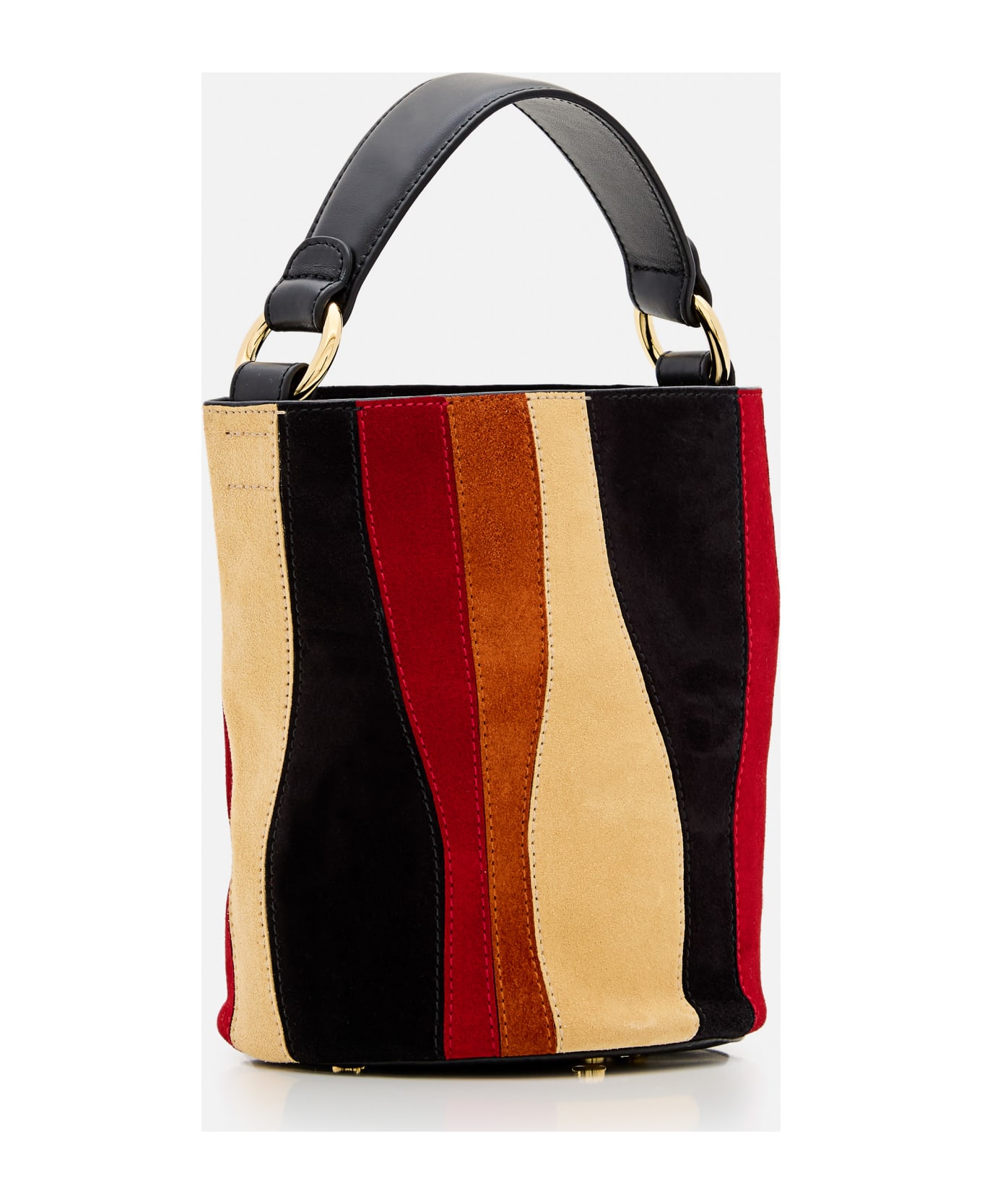 Colville Small Patch Cylinder Leather Bag - MultiColour