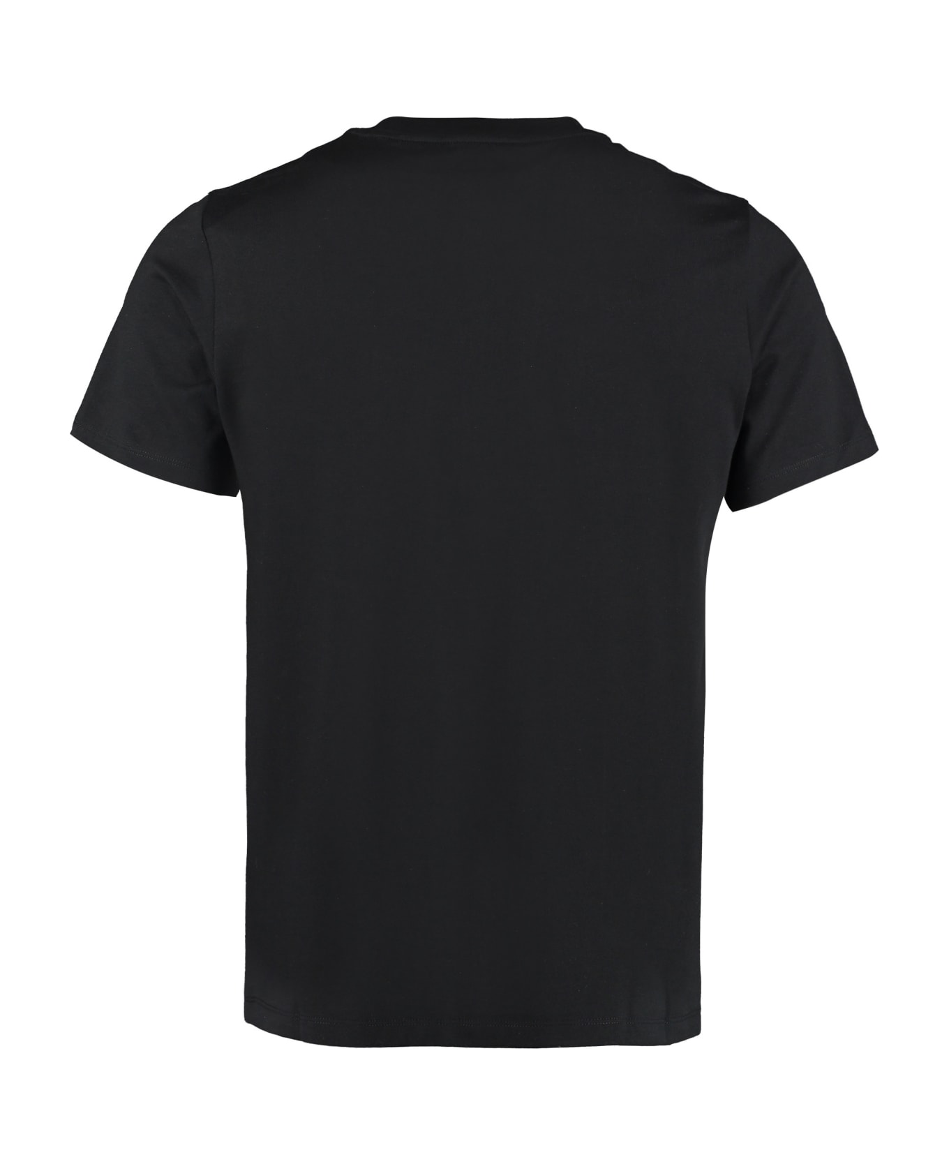 MCM Logo Cotton T-shirt - black