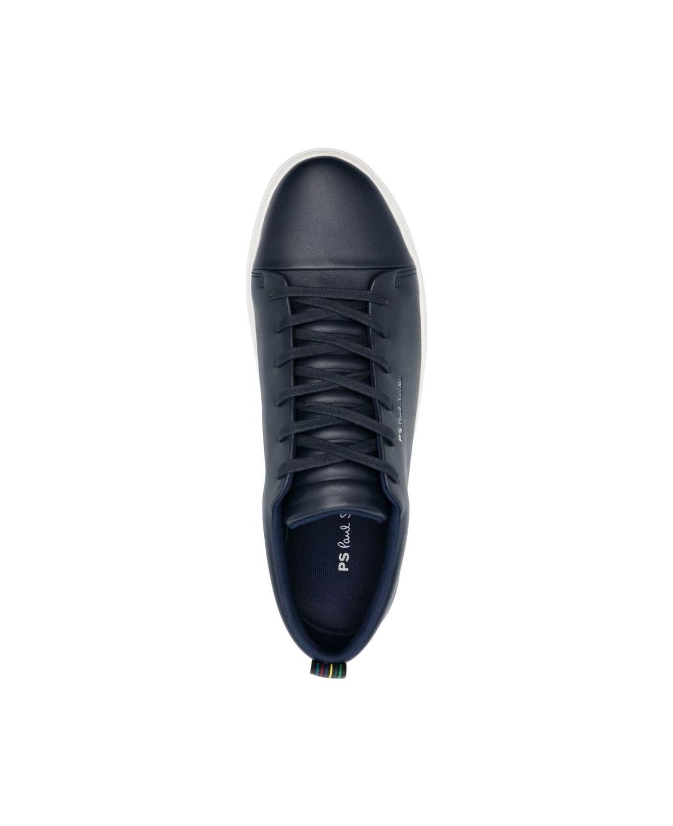 PS by Paul Smith Leather Sneakers - Blue