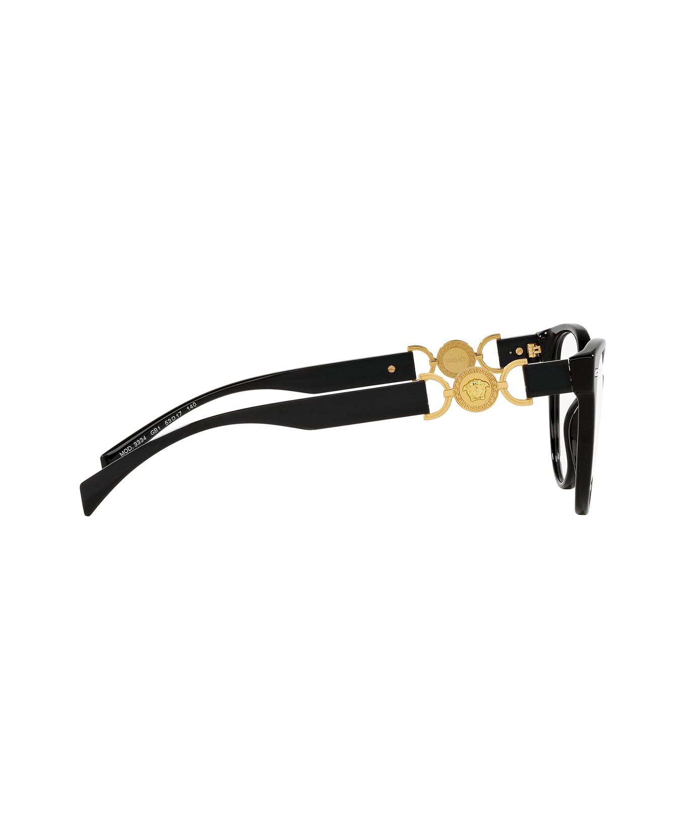 Versace Eyewear Ve3334 Black Glasses - Black