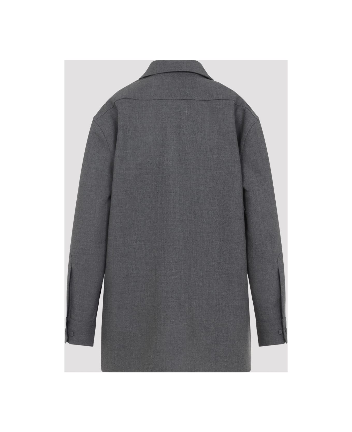 Jil Sander Wool Shirt - Volcanic Glass