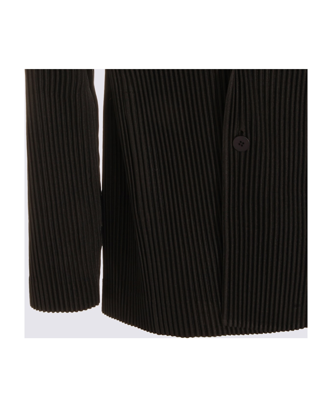 Homme Plissé Issey Miyake Black Blazer - Black