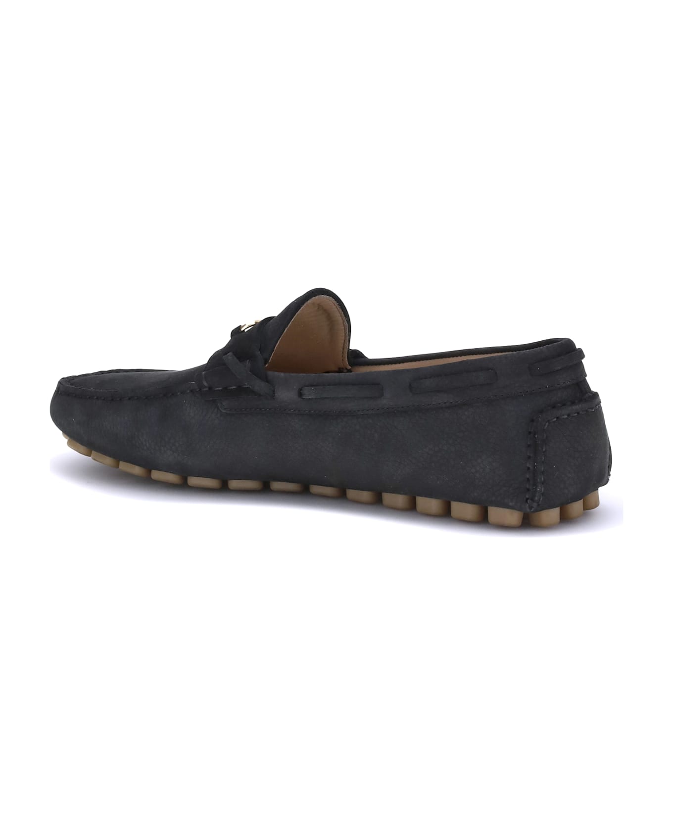 Valentino Garavani Fastaway Driver Loafers - Black