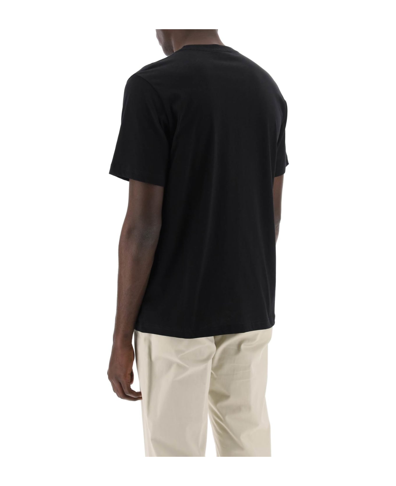 PS by Paul Smith Organic Cotton T-shirt - BLACK (Black)