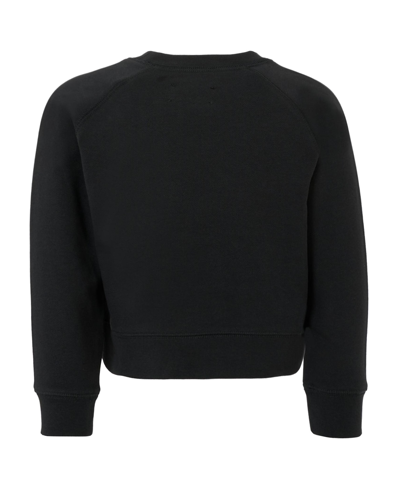 Zadig & Voltaire Black Sweatshirt For Girl With Writing - Black