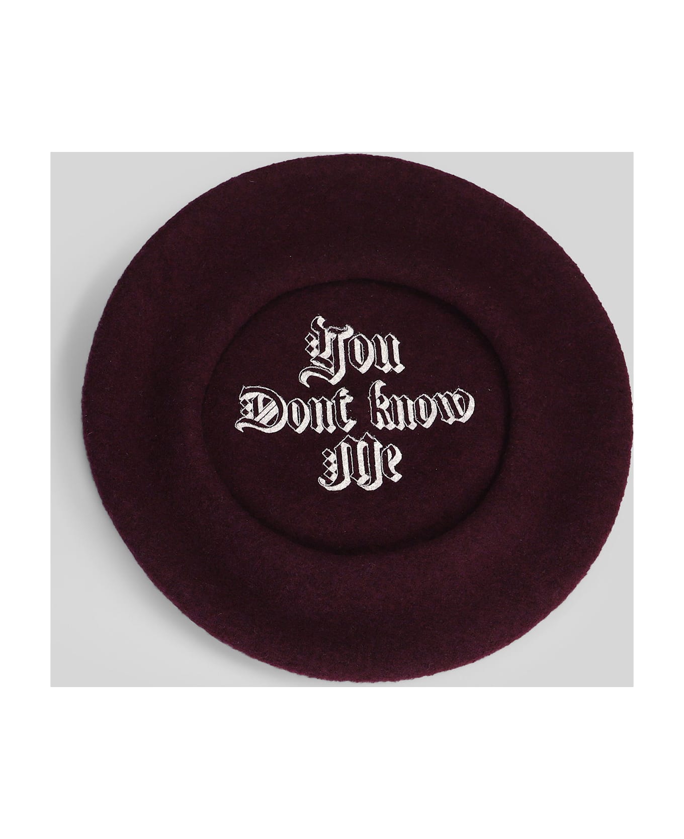 Undercover Jun Takahashi Hats In Bordeaux Wool - bordeaux