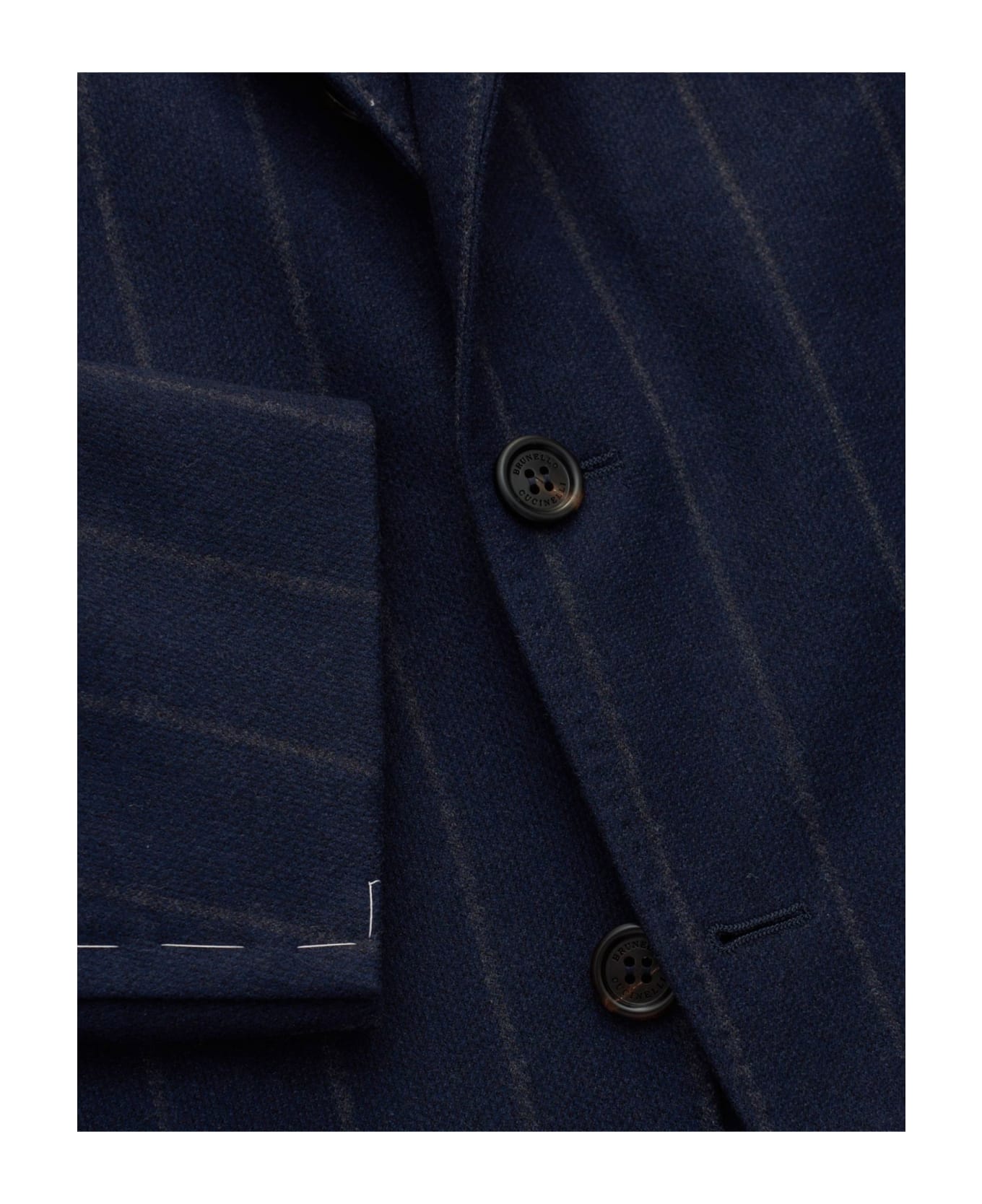 Brunello Cucinelli Wool Jacket - Blue ブレザー