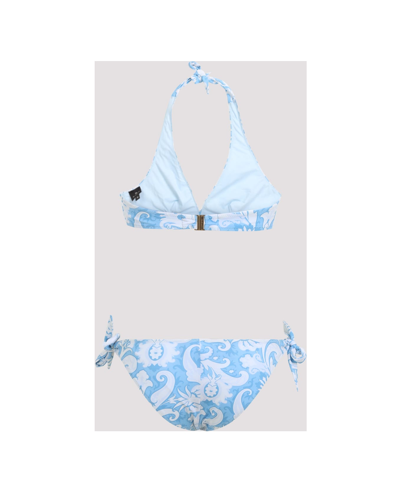 Etro Floral Paisley Bikini - Blue