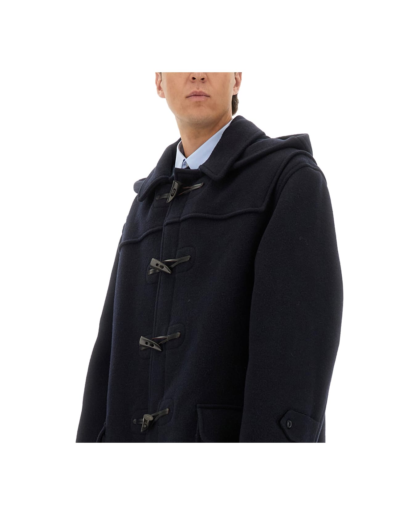 Maison Margiela Reversible Coat - BLUE