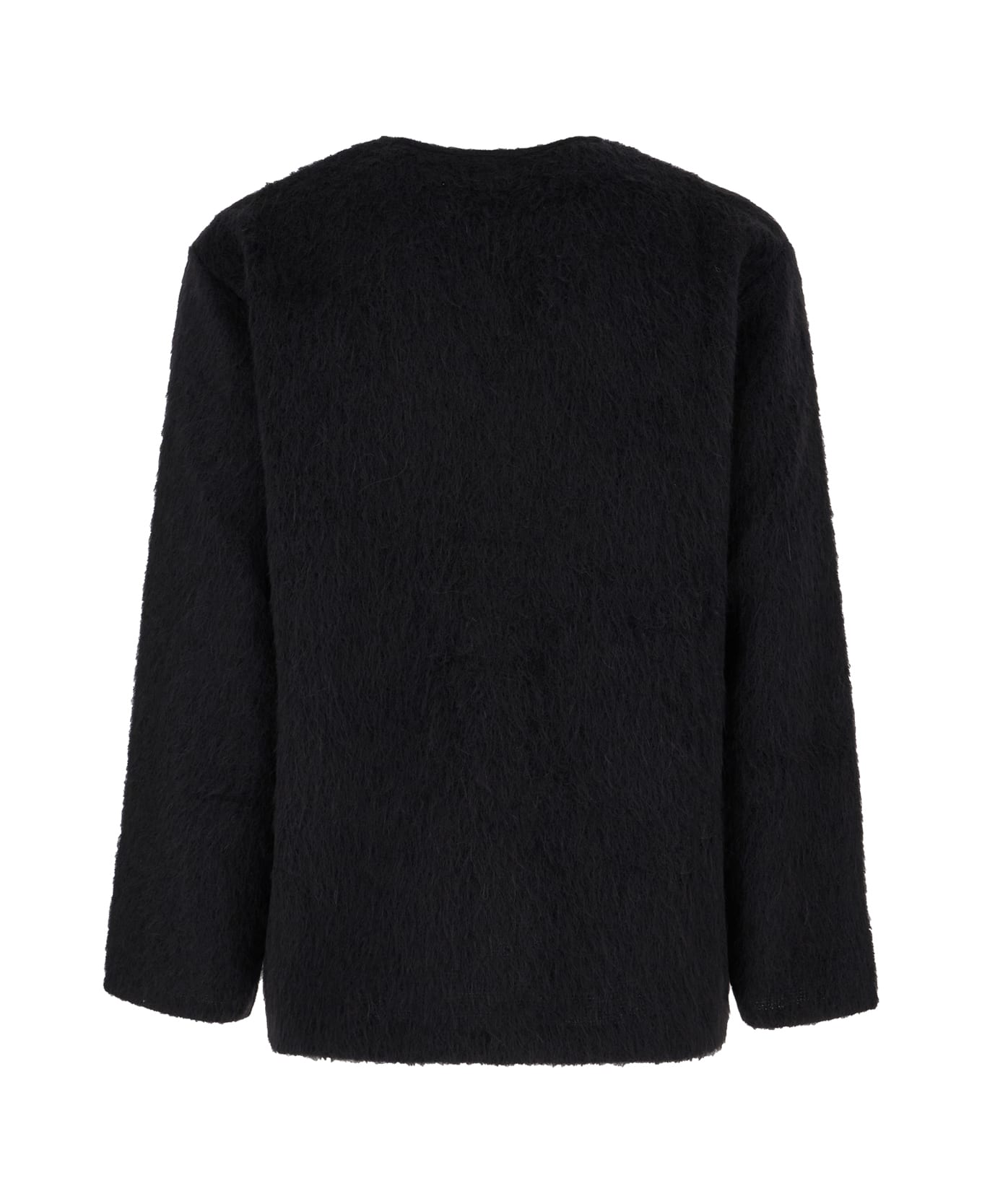 Our Legacy Black Wool Blend Cardigan - BLACK