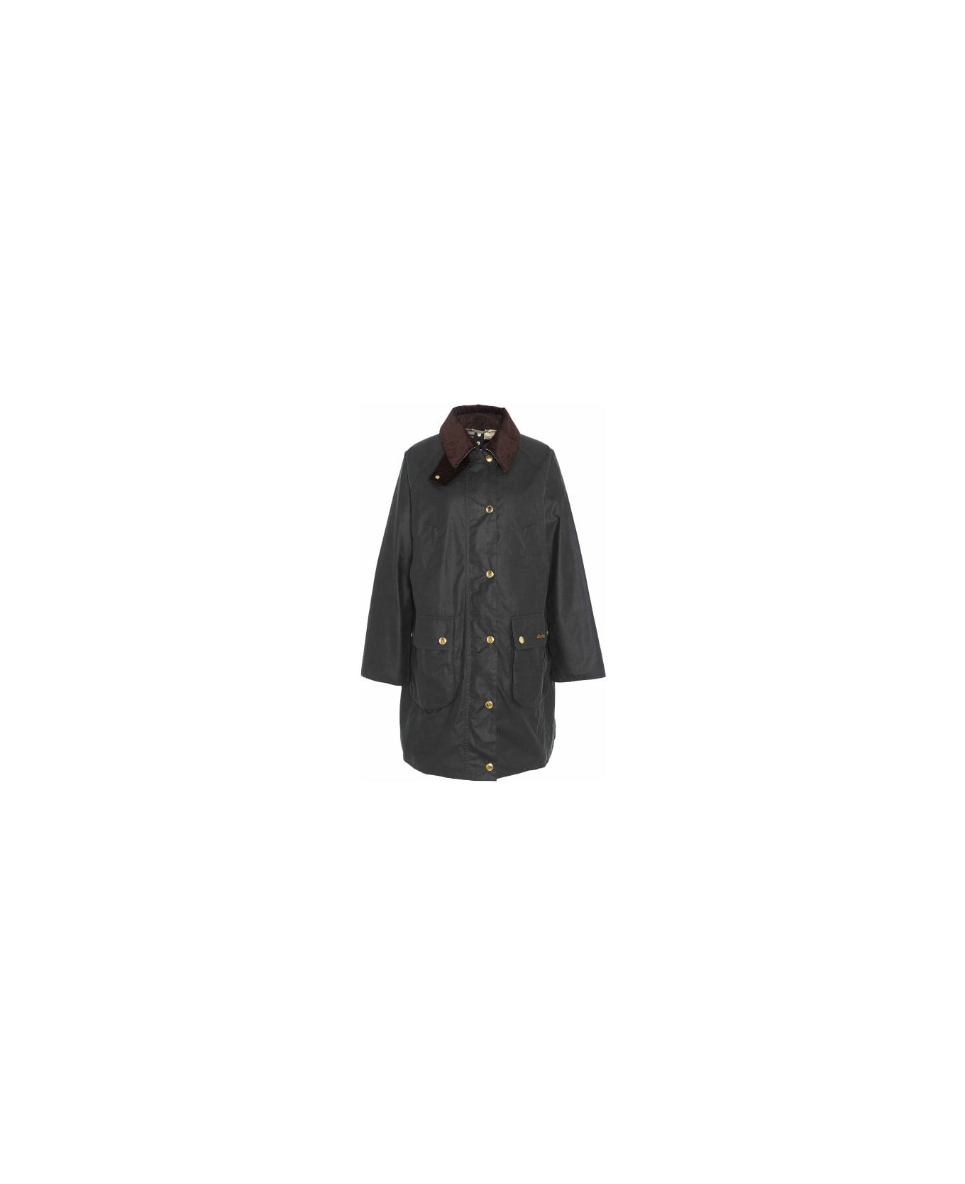 Barbour Long Beadnell Wax Cot Outwear - SALVIA