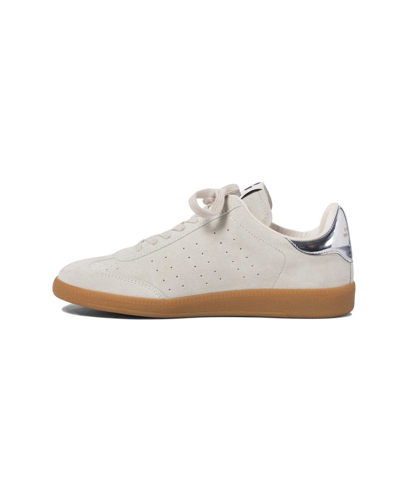 Isabel Marant Logo Printed Low-top Sneakers - WHITE
