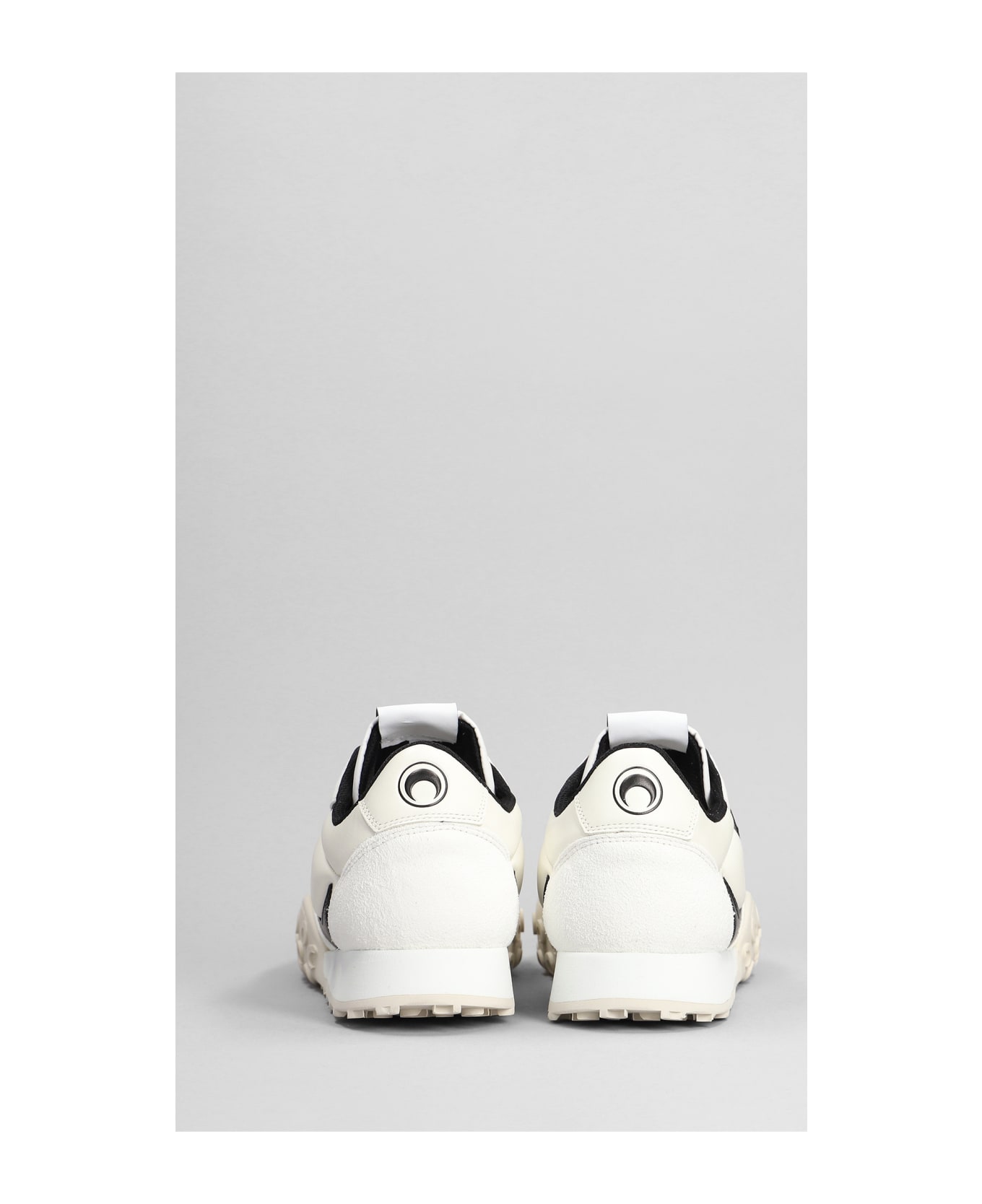 Marine Serre Low-top Moon Sneaker - ECRU