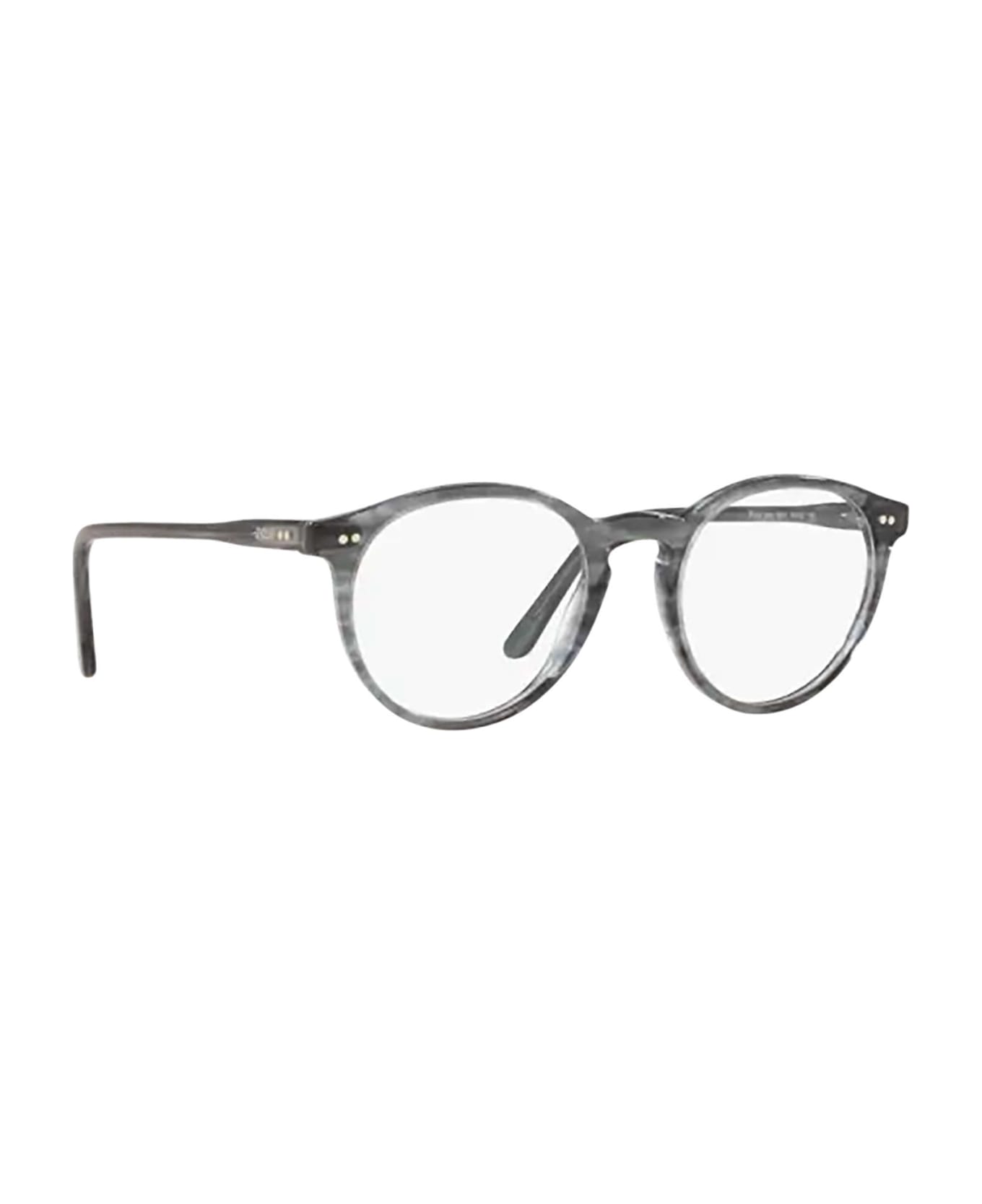 Polo Ralph Lauren Ph2083 Shiny Striped Grey Glasses - SHINY STRIPED GREY