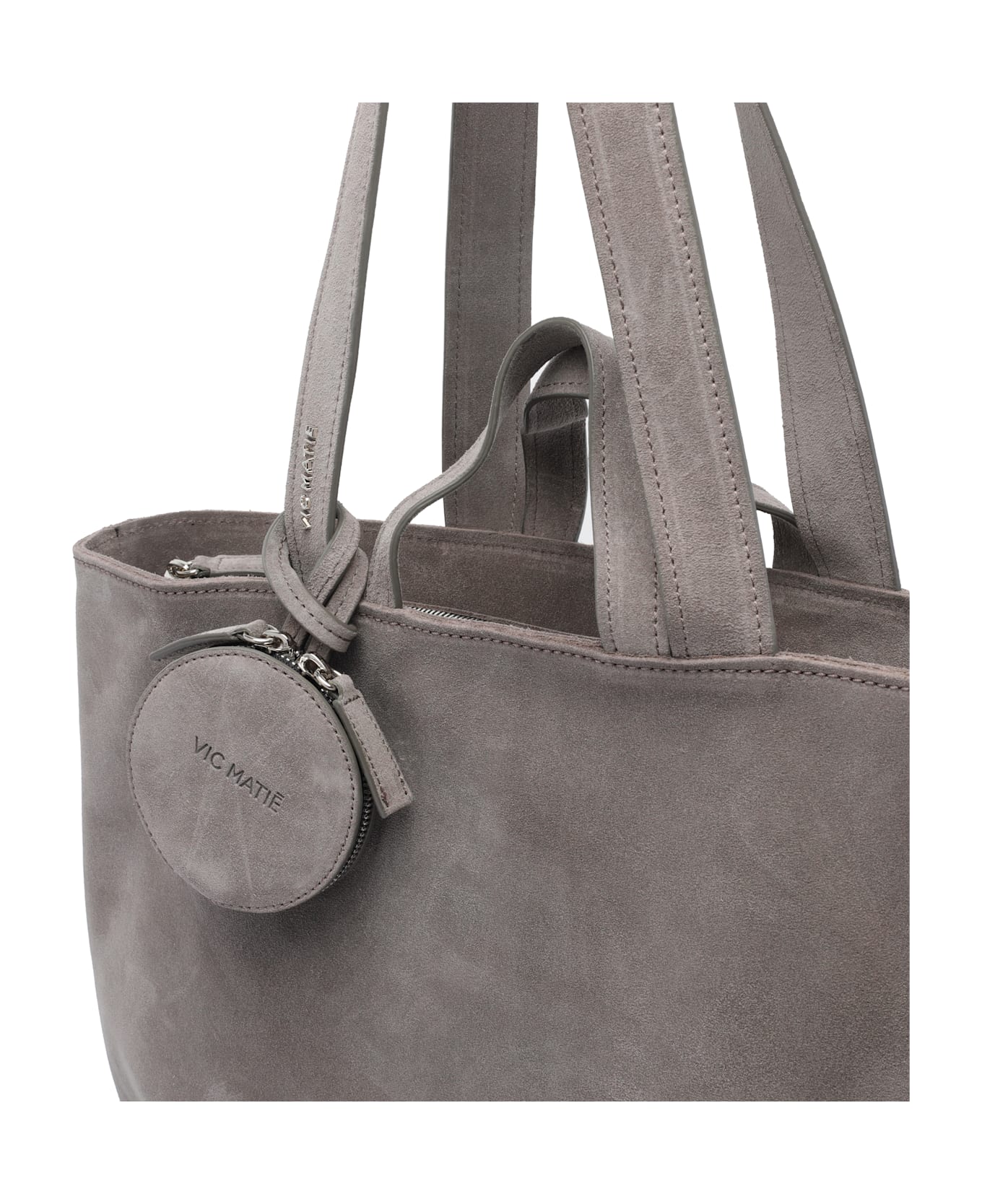Vic Matié Heavy Shopping Bag - Grey