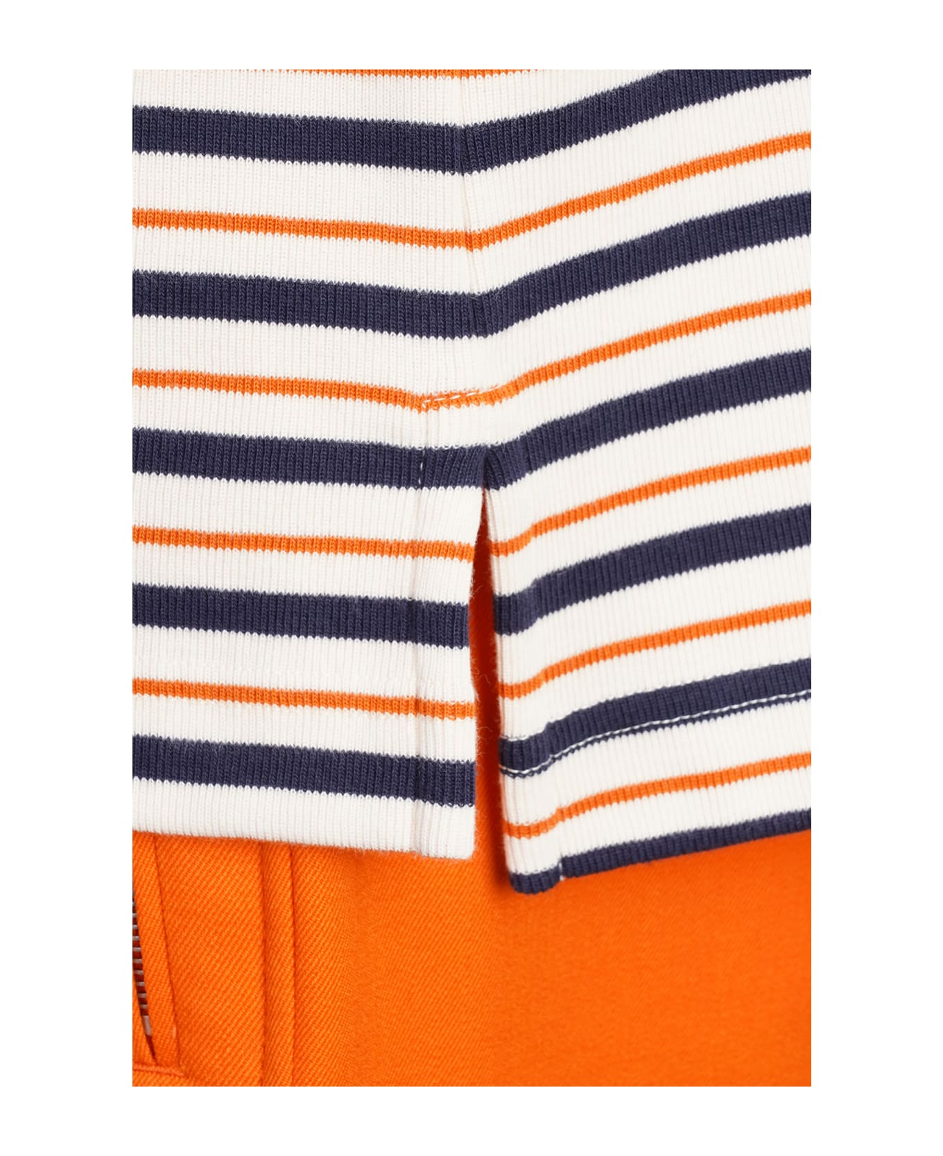 Lanvin Polo In Beige Cotton - Ecru/multicolour ポロシャツ