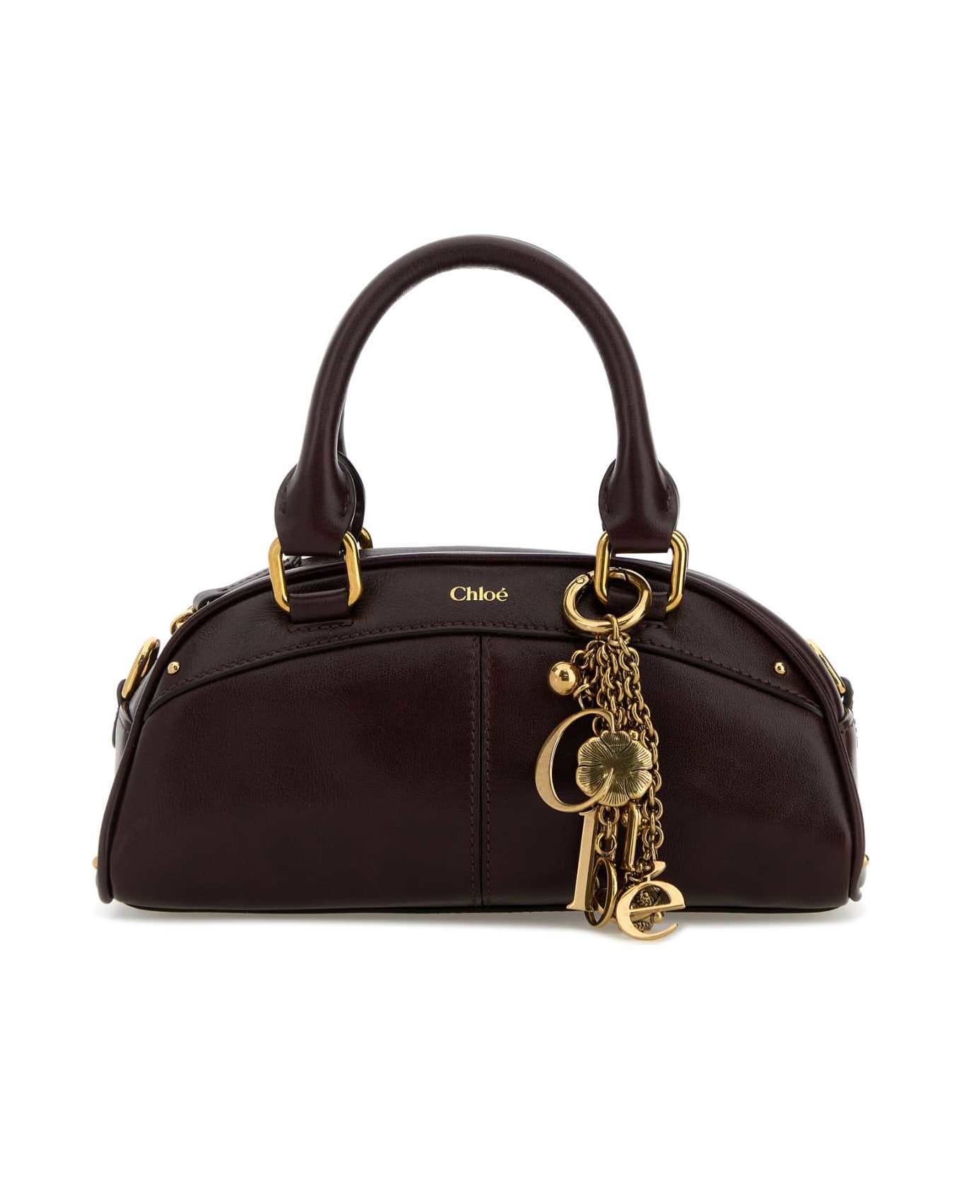 Chloé Grape Small Leather Bowling Chloã© Small Handbag - PERFECTPLUM