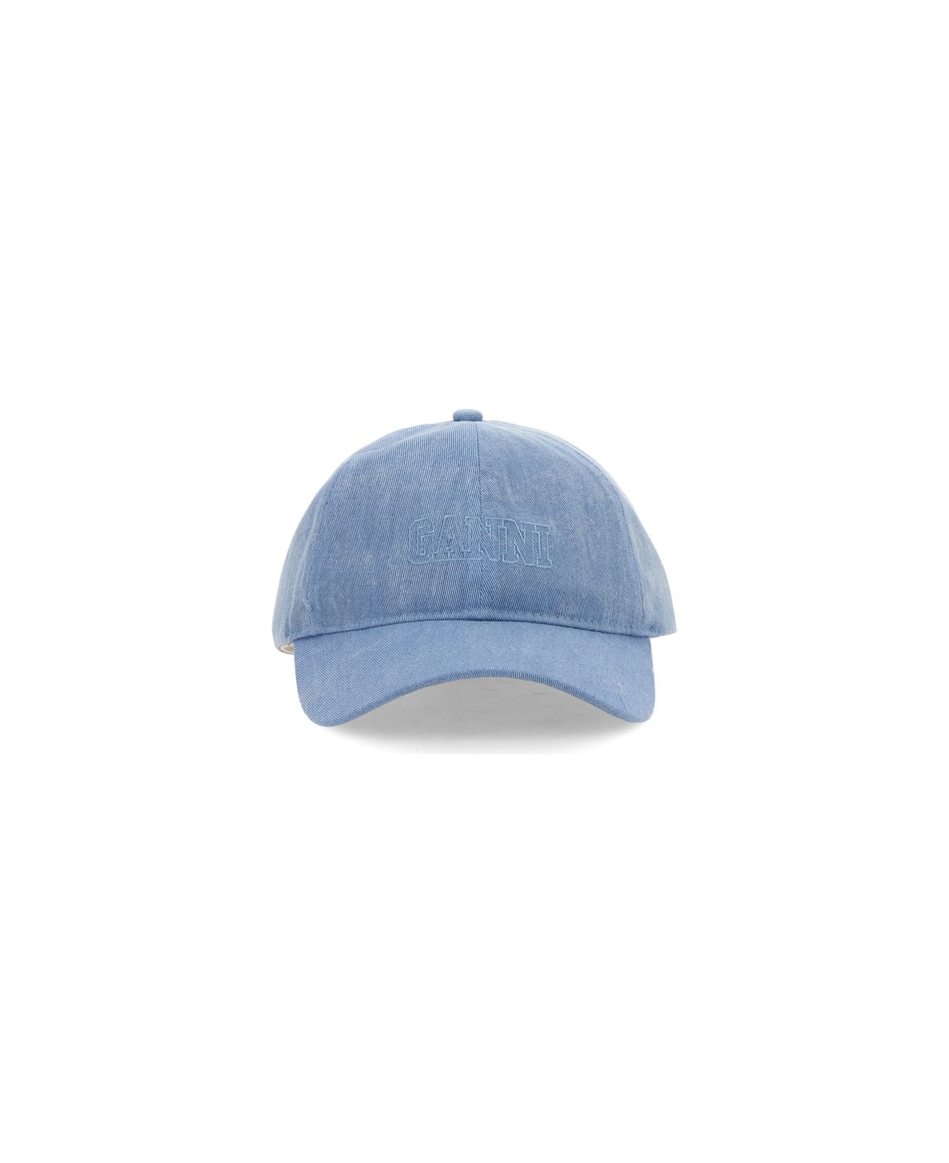 Ganni Baseball Cap - DENIM 帽子