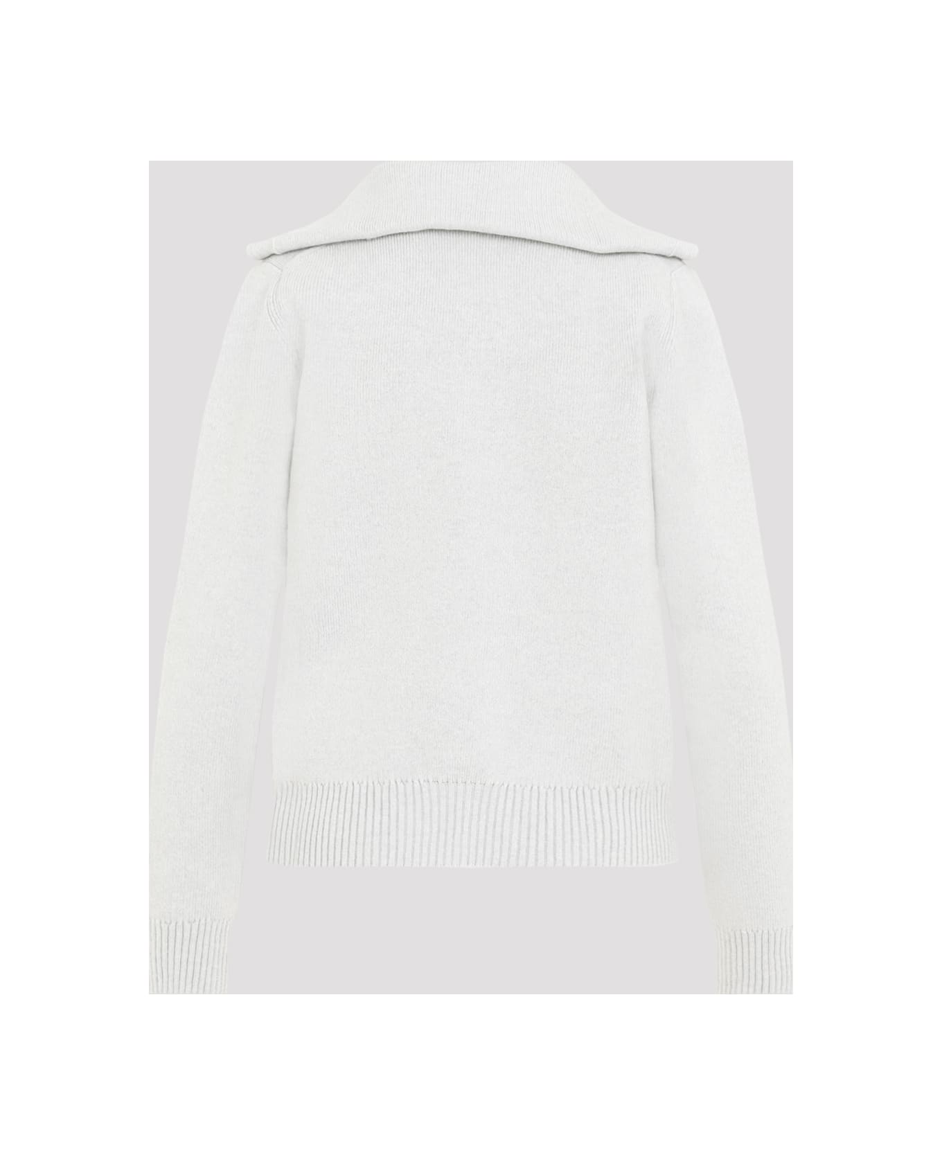 Bottega Veneta Wool Cardigan - Moon