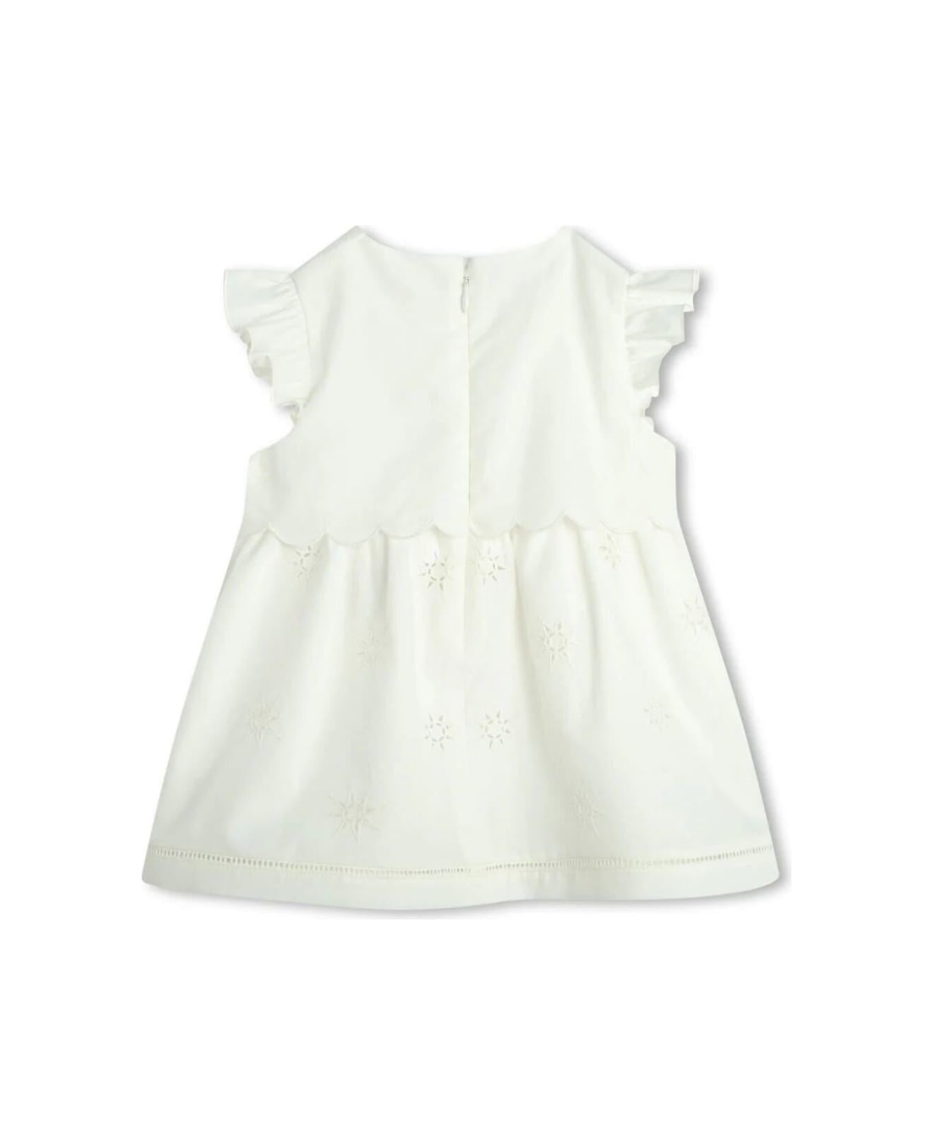 Chloé Dress Hat Set - Off White