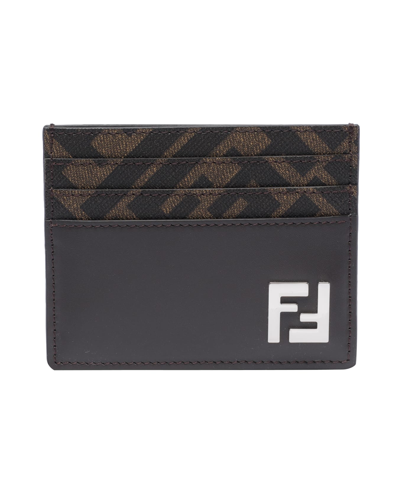 Fendi Squared Ff Cards Holder - C Real Abano