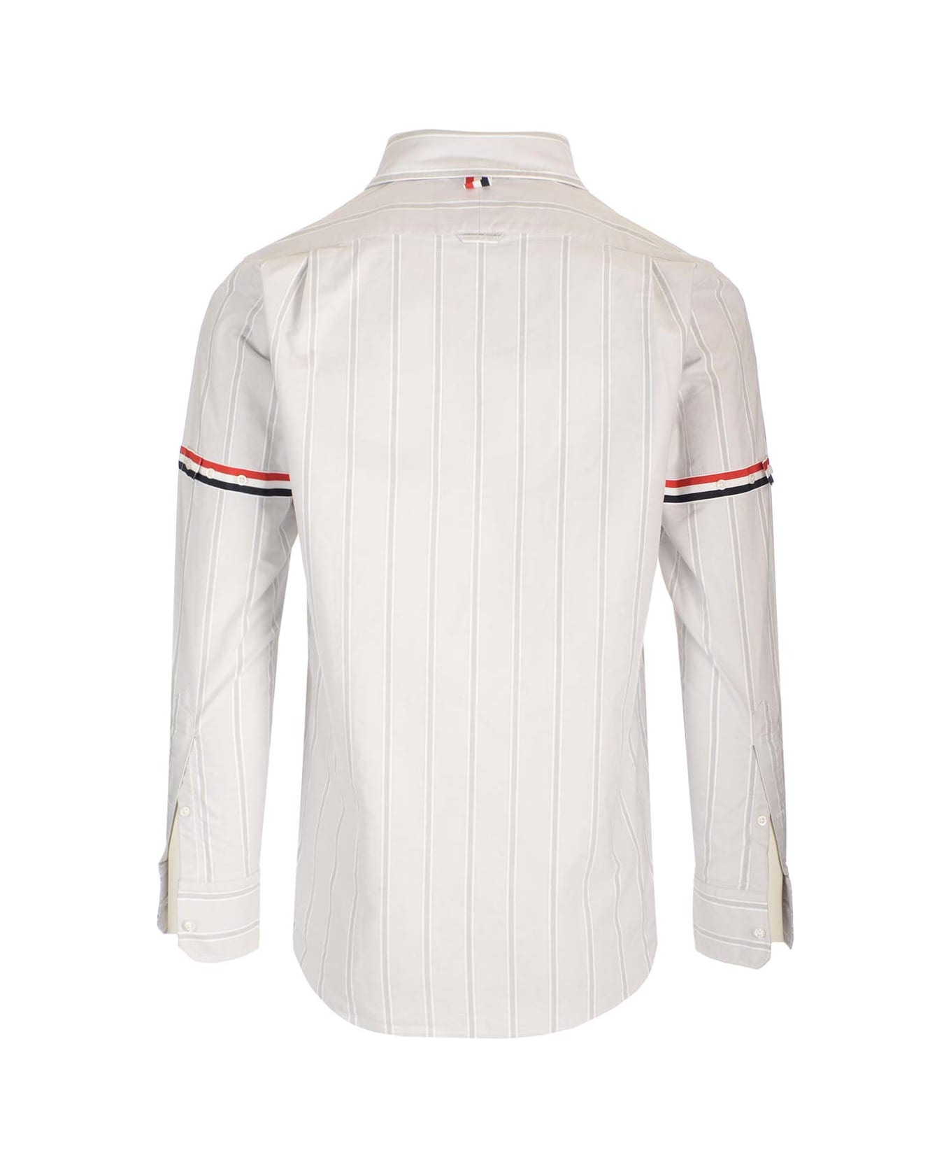 Thom Browne Oxford Striped Shirt - GREY