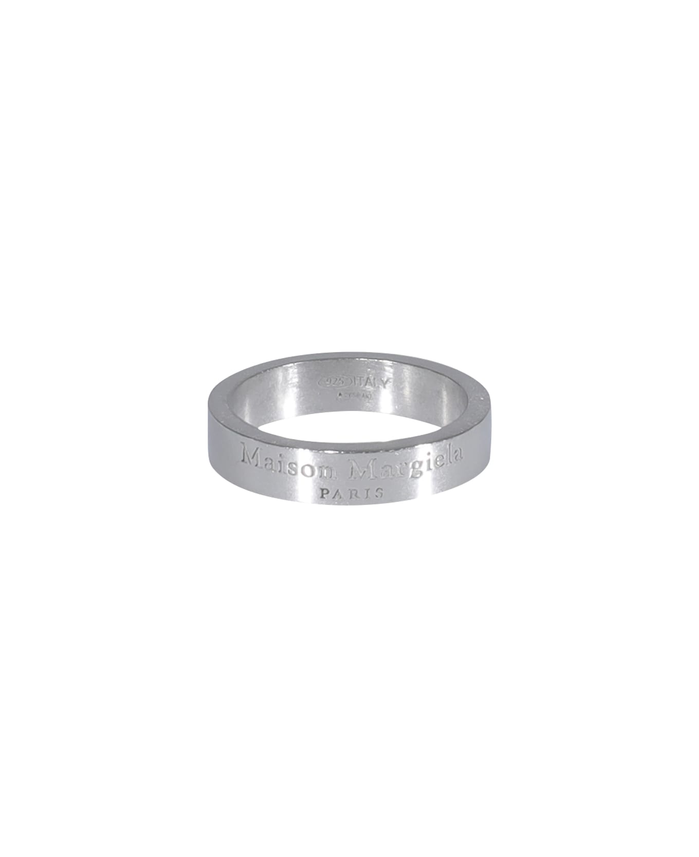 Maison Margiela Logo Ring - Silver