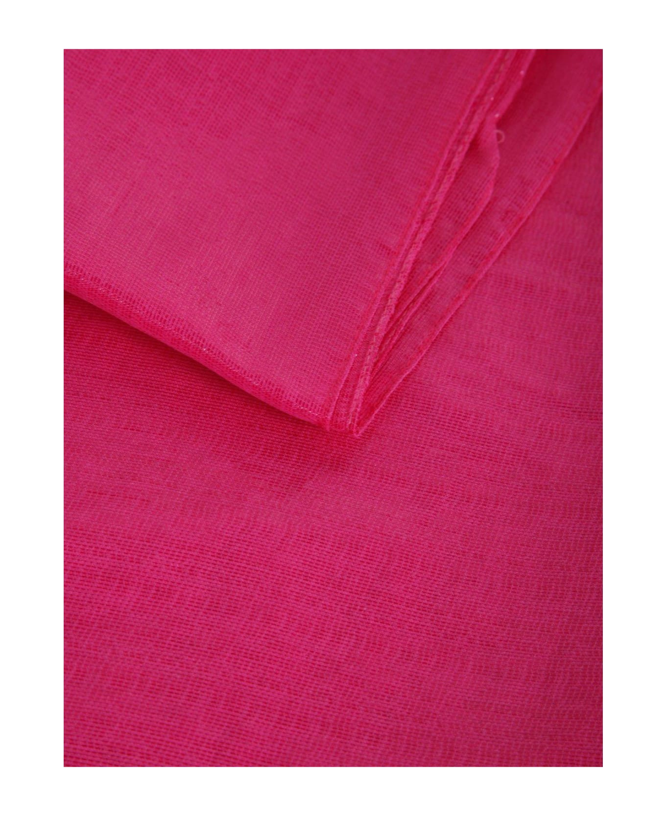 Emporio Armani Pleated Scarf - Fuxia