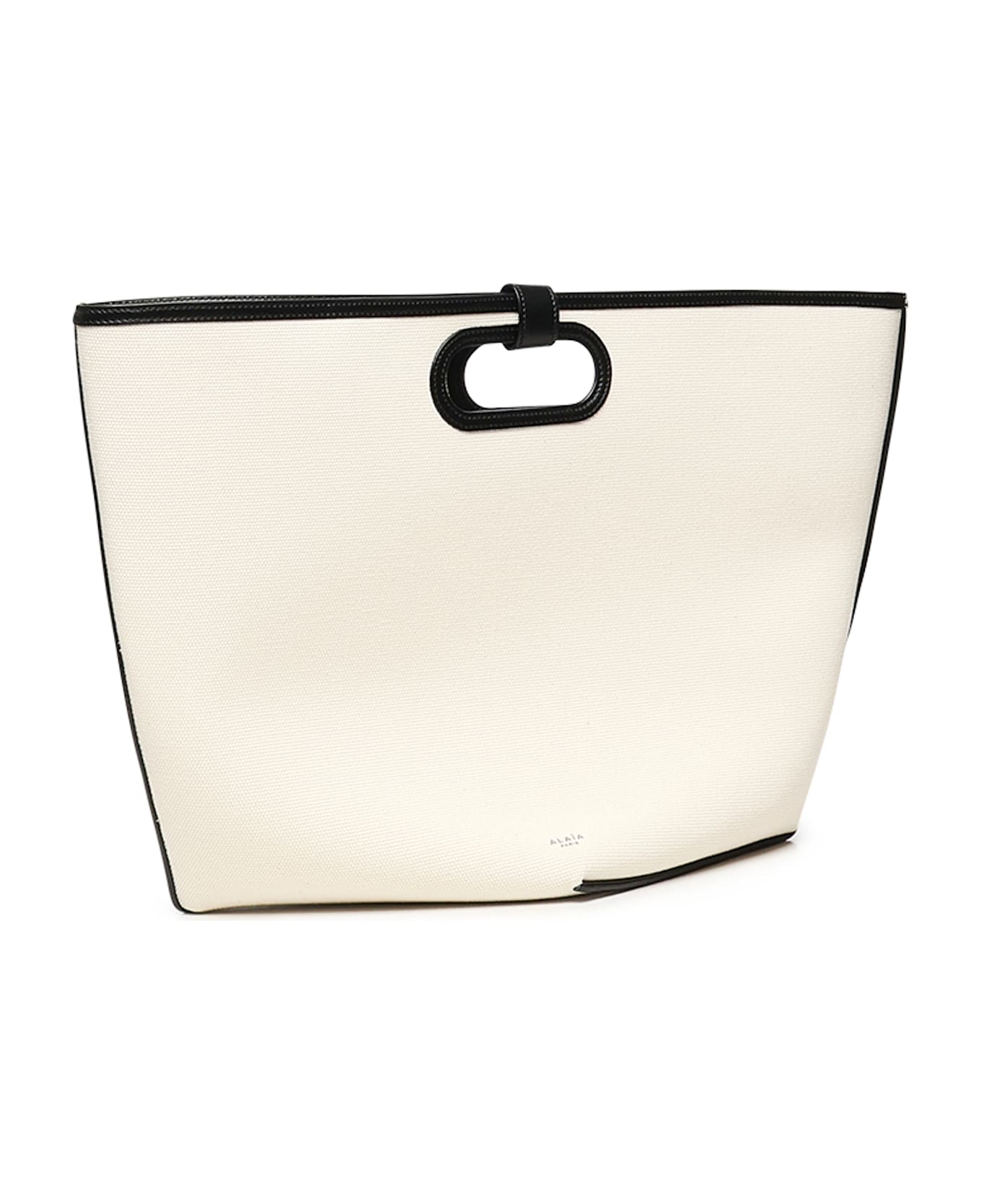 Alaia Large Folded Bag - Beige