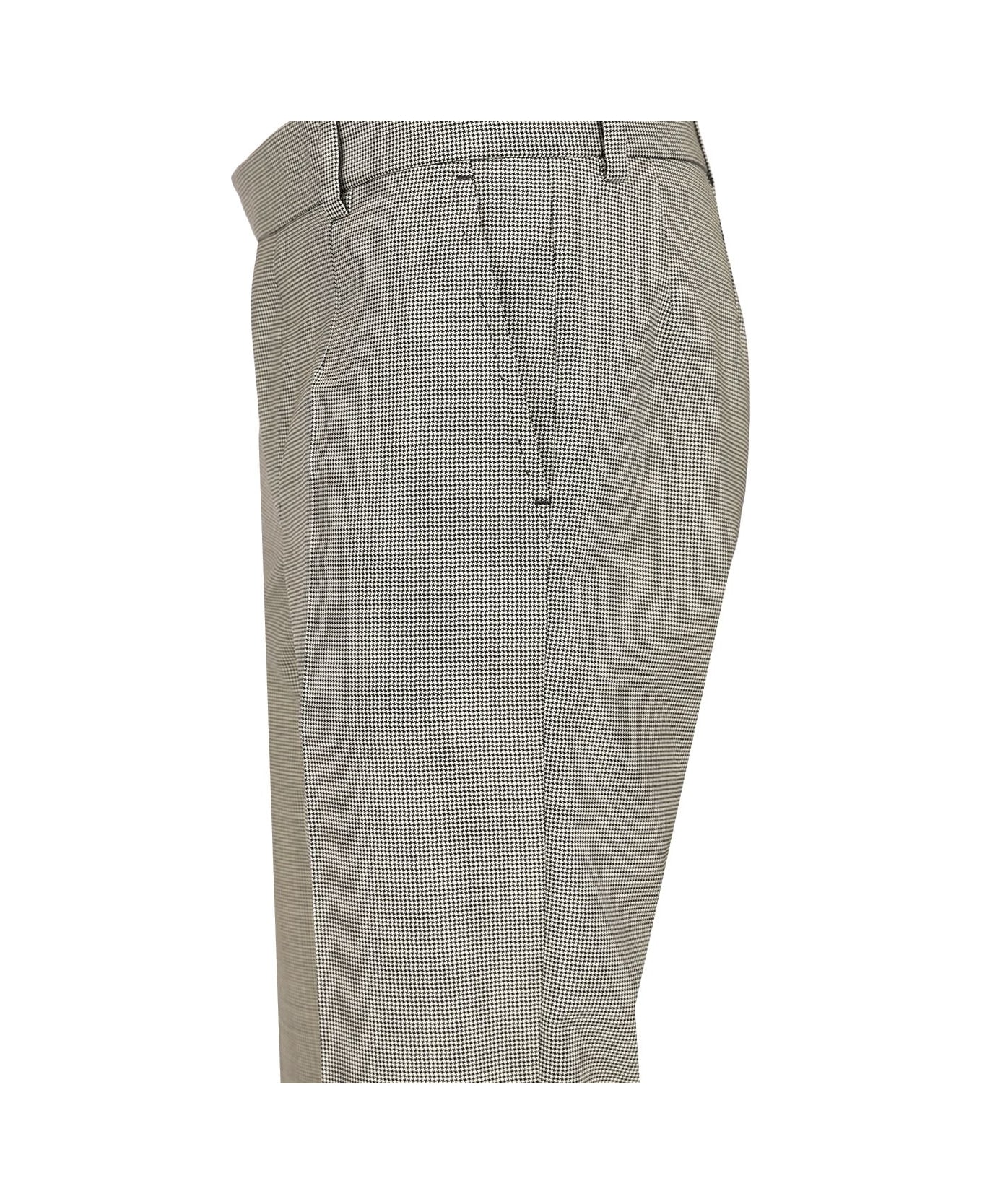 Dolce 
Gabbana Pied De Poule Trousers - Grey