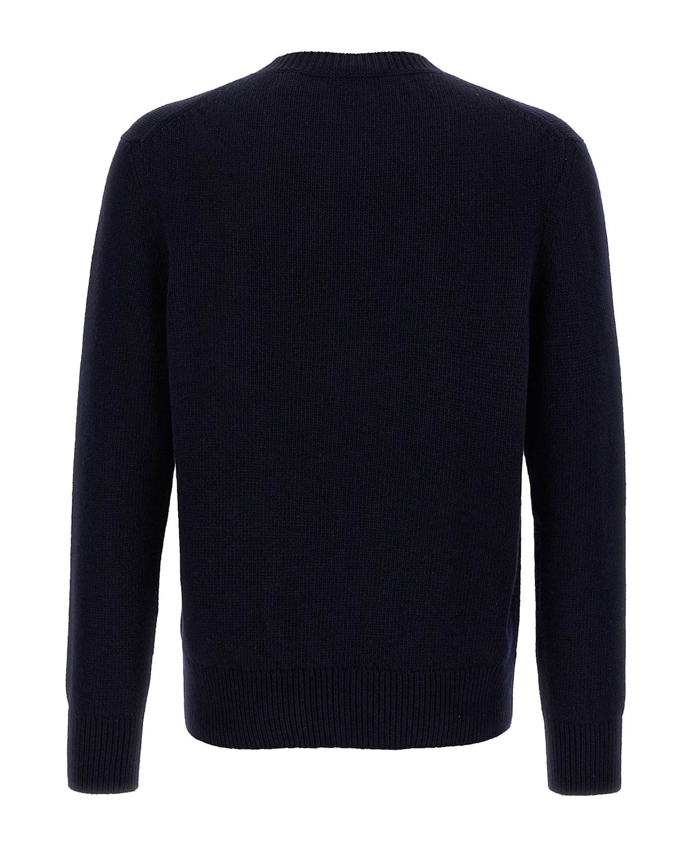 Burberry Logo Intarsia Sweater - Blue