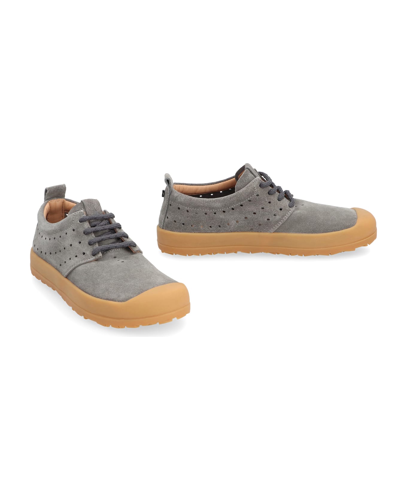 Volta Suede Low-top Sneakers - grey