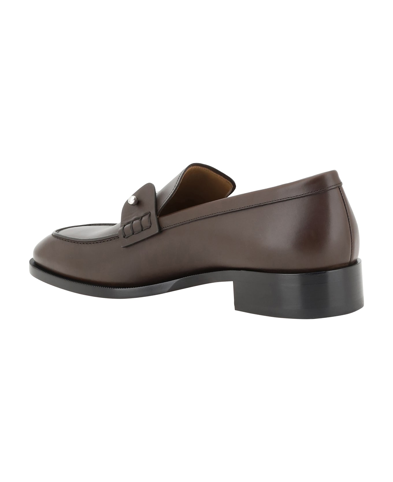 Christian Louboutin Chambelimoc Loafers - Brown-black