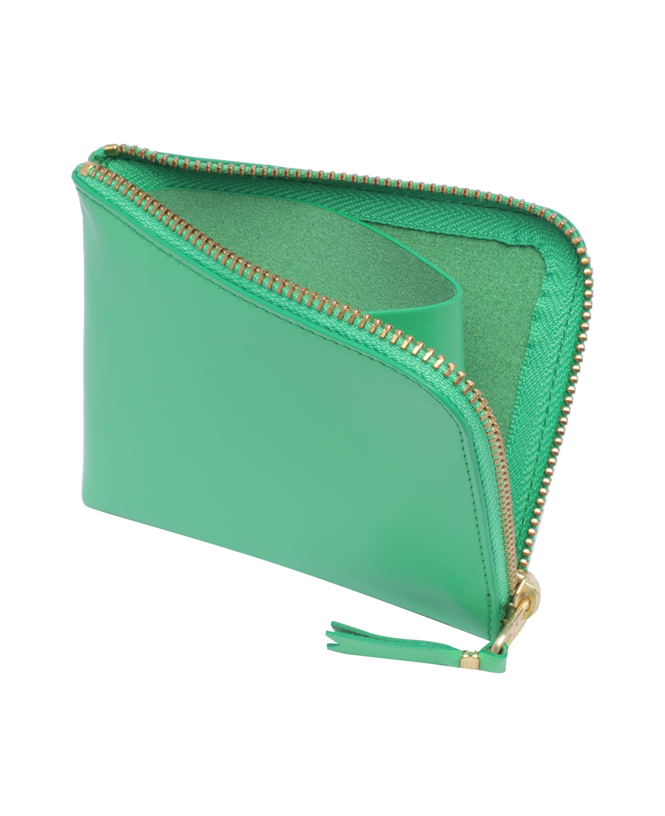 Comme des Garçons Wallet Classic Leather Line Wallet - Green 財布