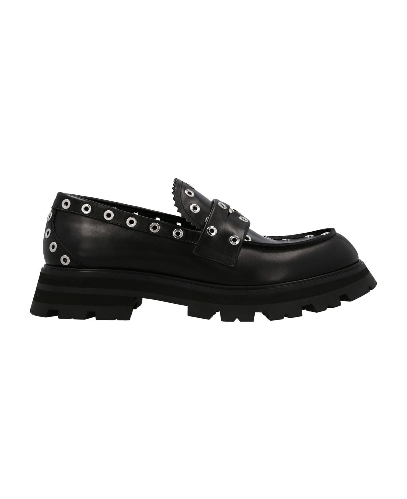 Alexander McQueen Chunky Stud Loafers - Black  