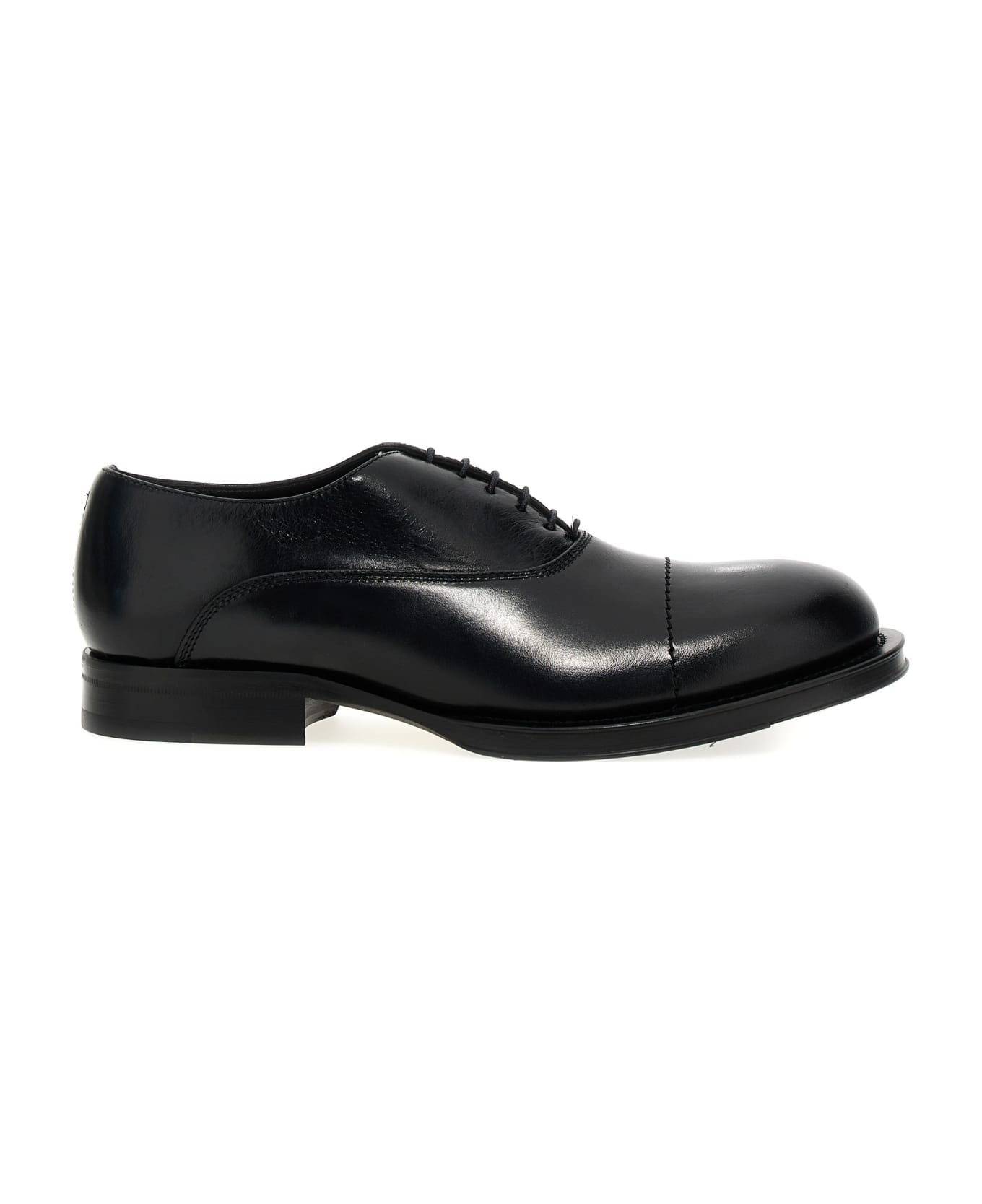 Lanvin 'richelieu Medley' Oxford Lace Up Shoes - Black
